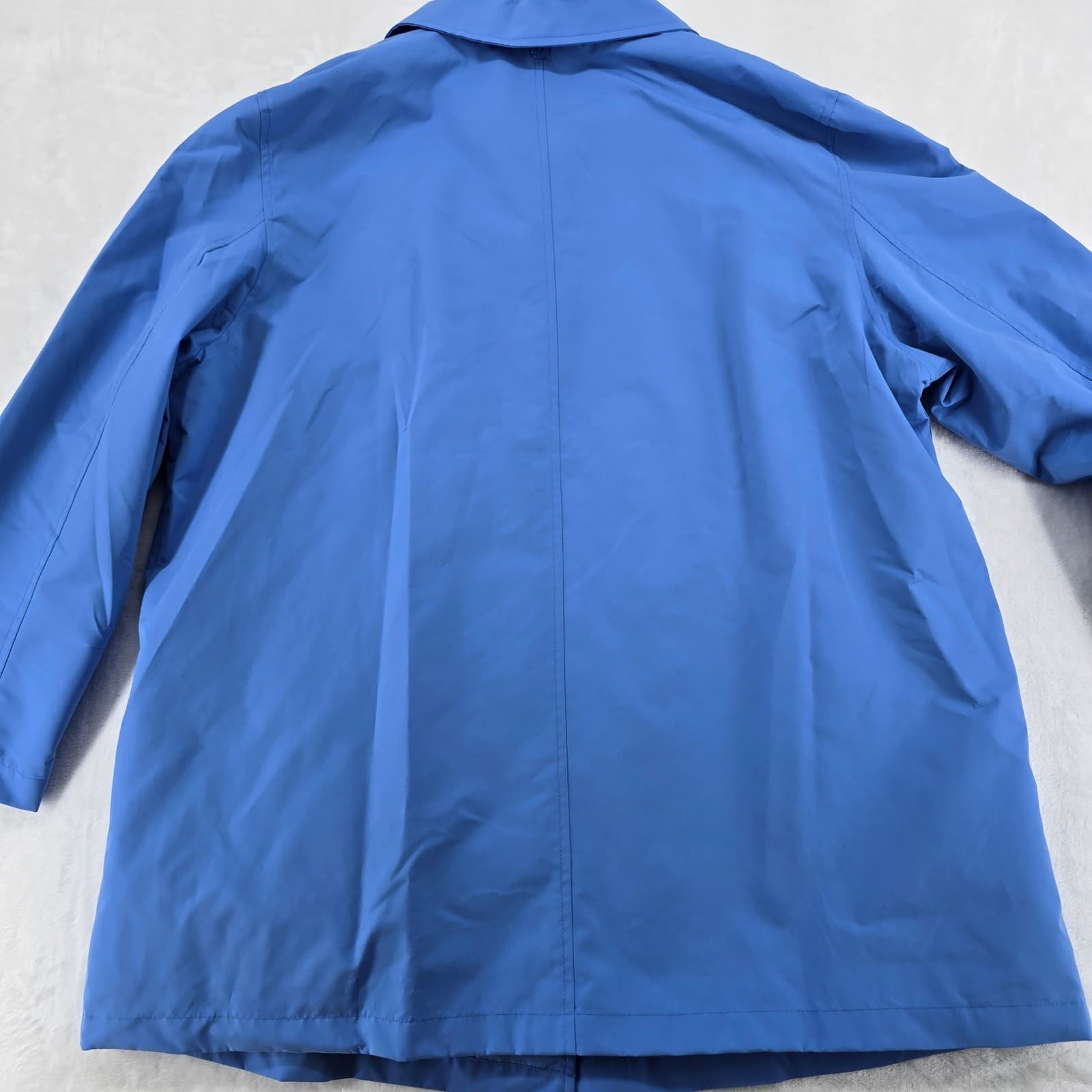 Appleseed's Petites Jacket Womens PXL Jacket Blue Button Front Pockets A19437 - Thumbnail 7