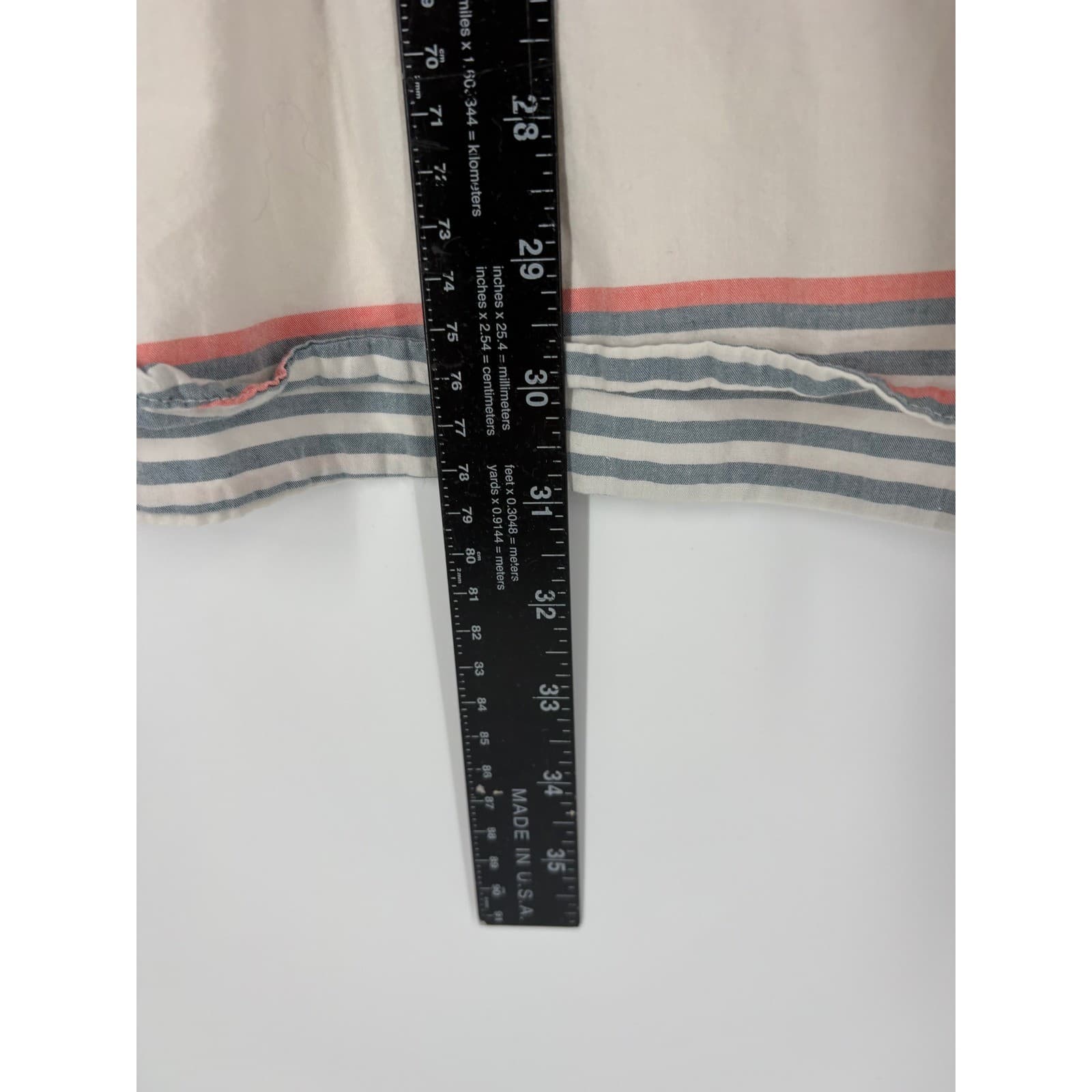 The North Face Mens Striped Short Sleeve Button Up Shirt XX Large - Thumbnail 2