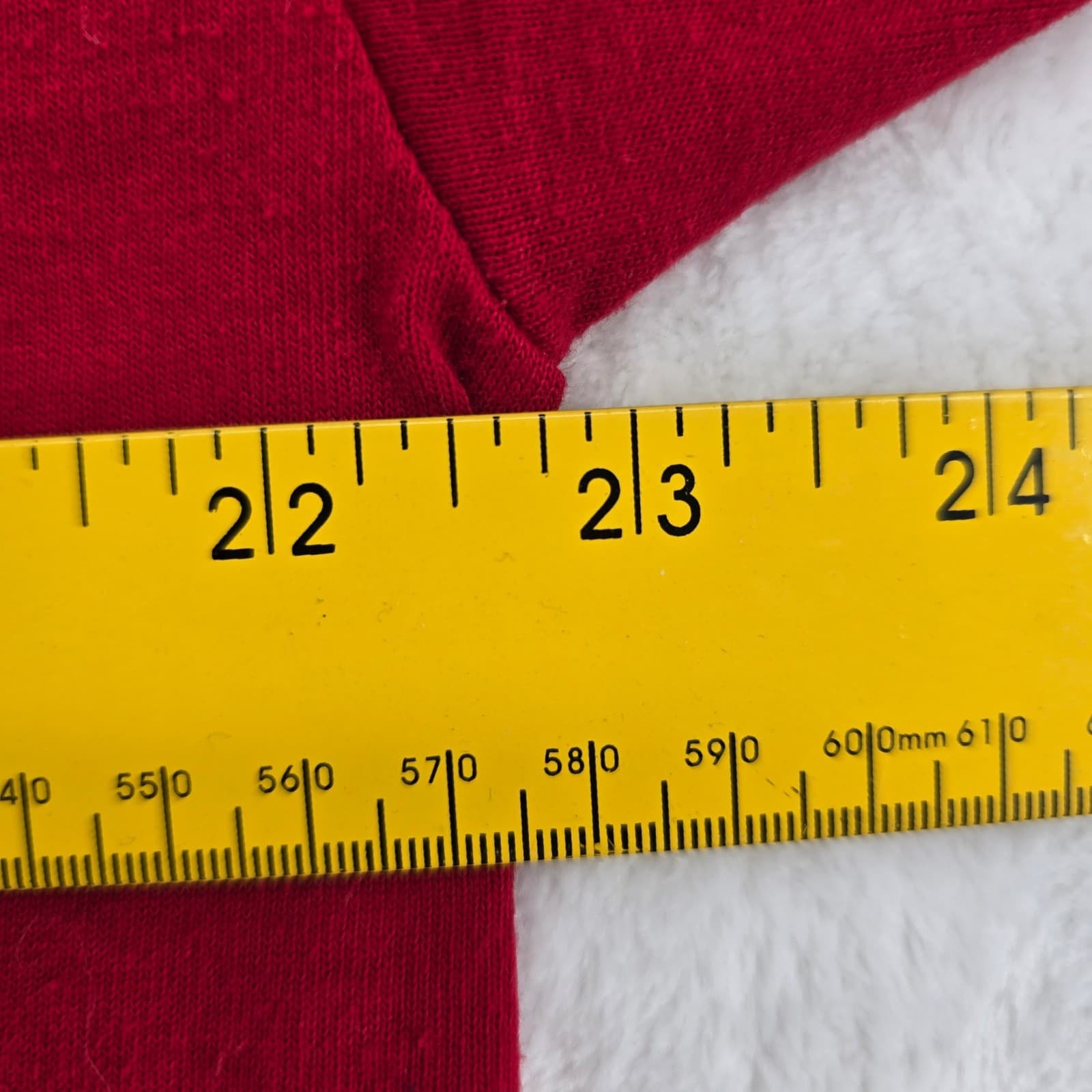 Tultex Graphic Tee Womens XL T-Shirt Red Sandy's Hot Dogs Columbia SC Vintage - Thumbnail 4