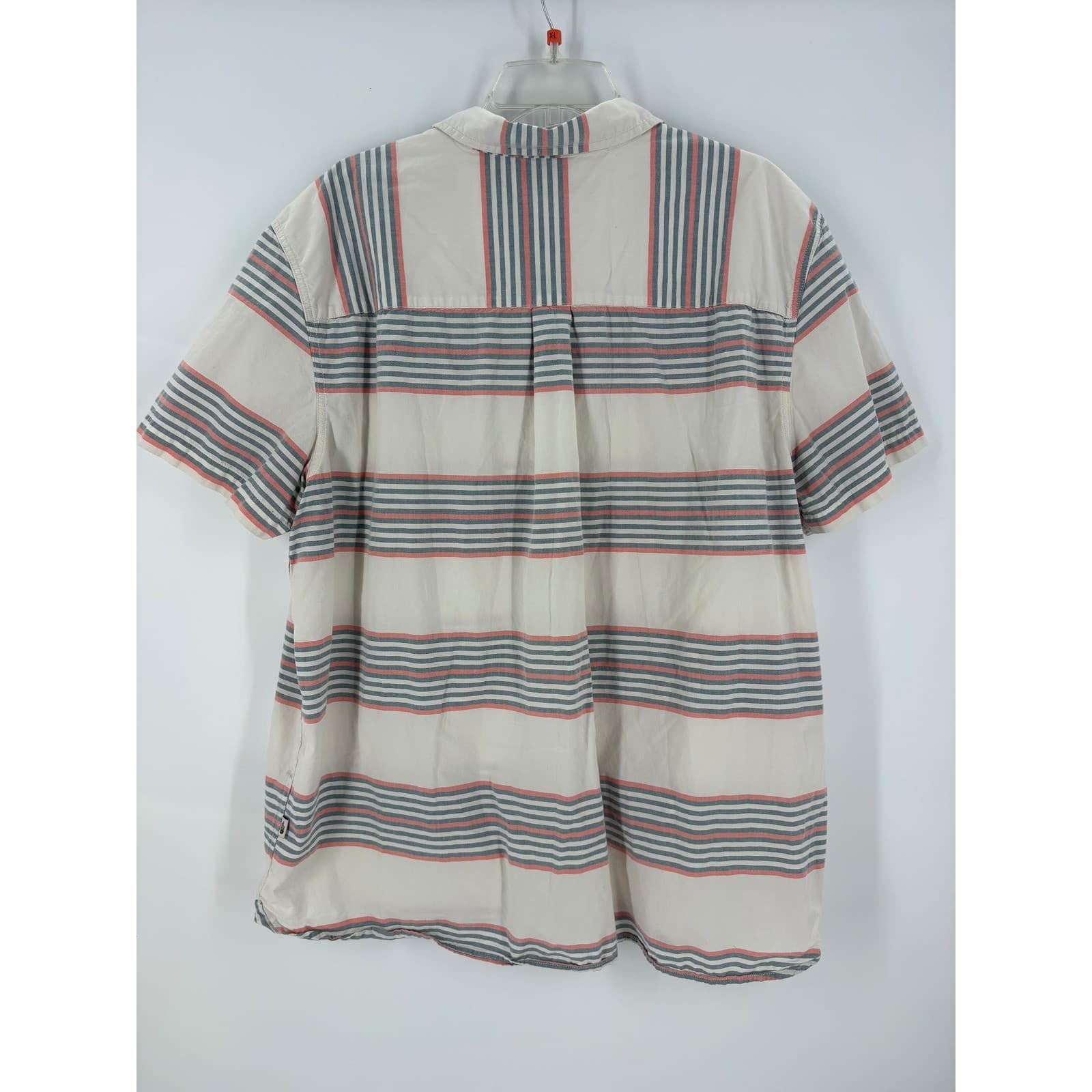 The North Face Mens Striped Short Sleeve Button Up Shirt XX Large - Thumbnail 3