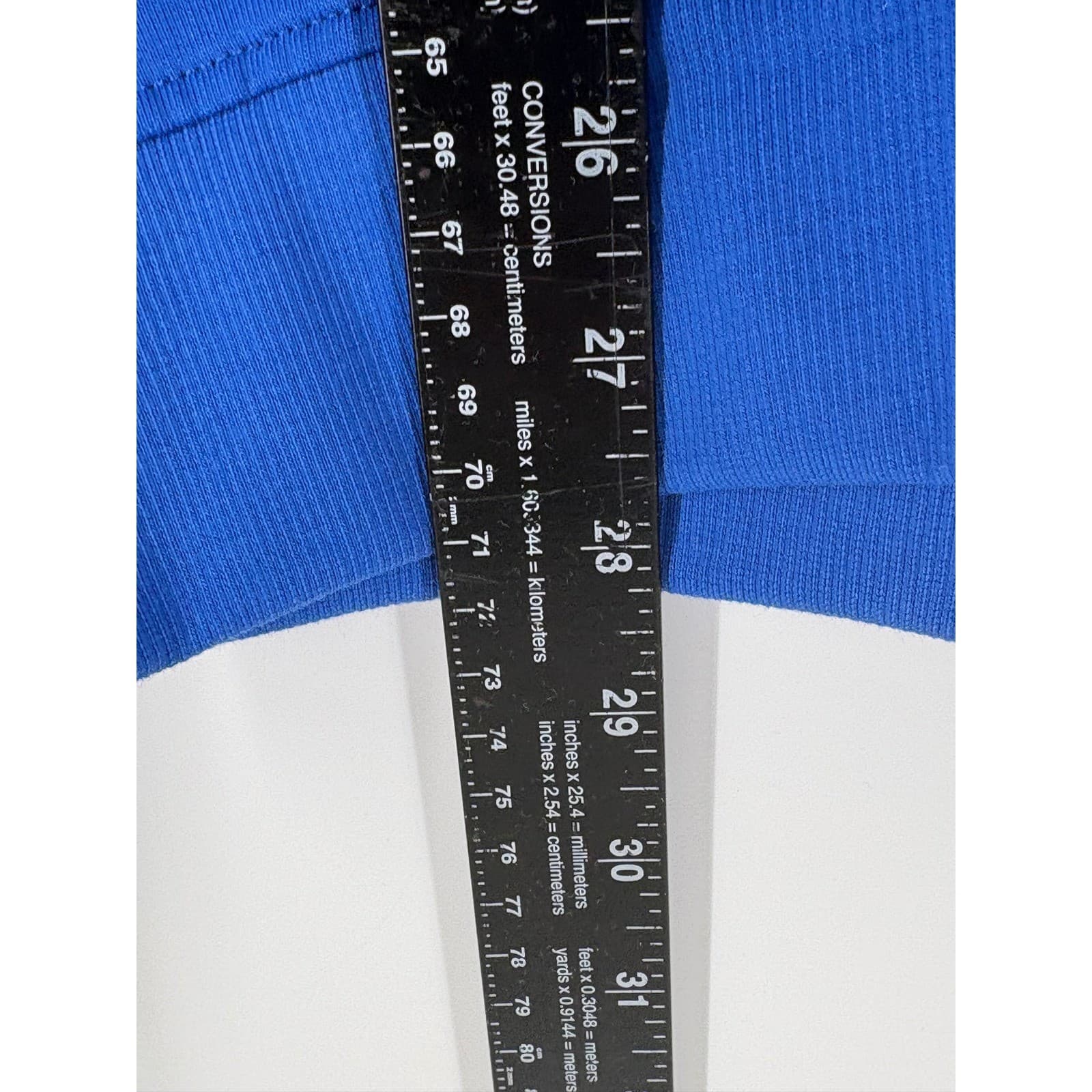 Official Italia Mens Soccer Football Hooded Sweatshirt Hoodie Blue Size S - Thumbnail 2