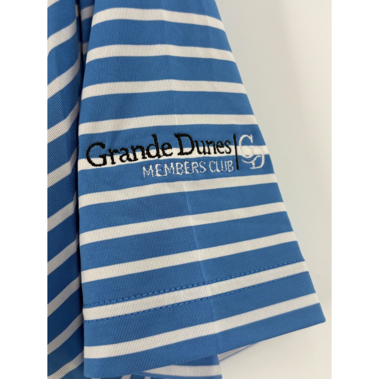 FootJoy FJ Performance Golf Polo Shirt Men's Medium Grande Dunes Members Club - Thumbnail 2