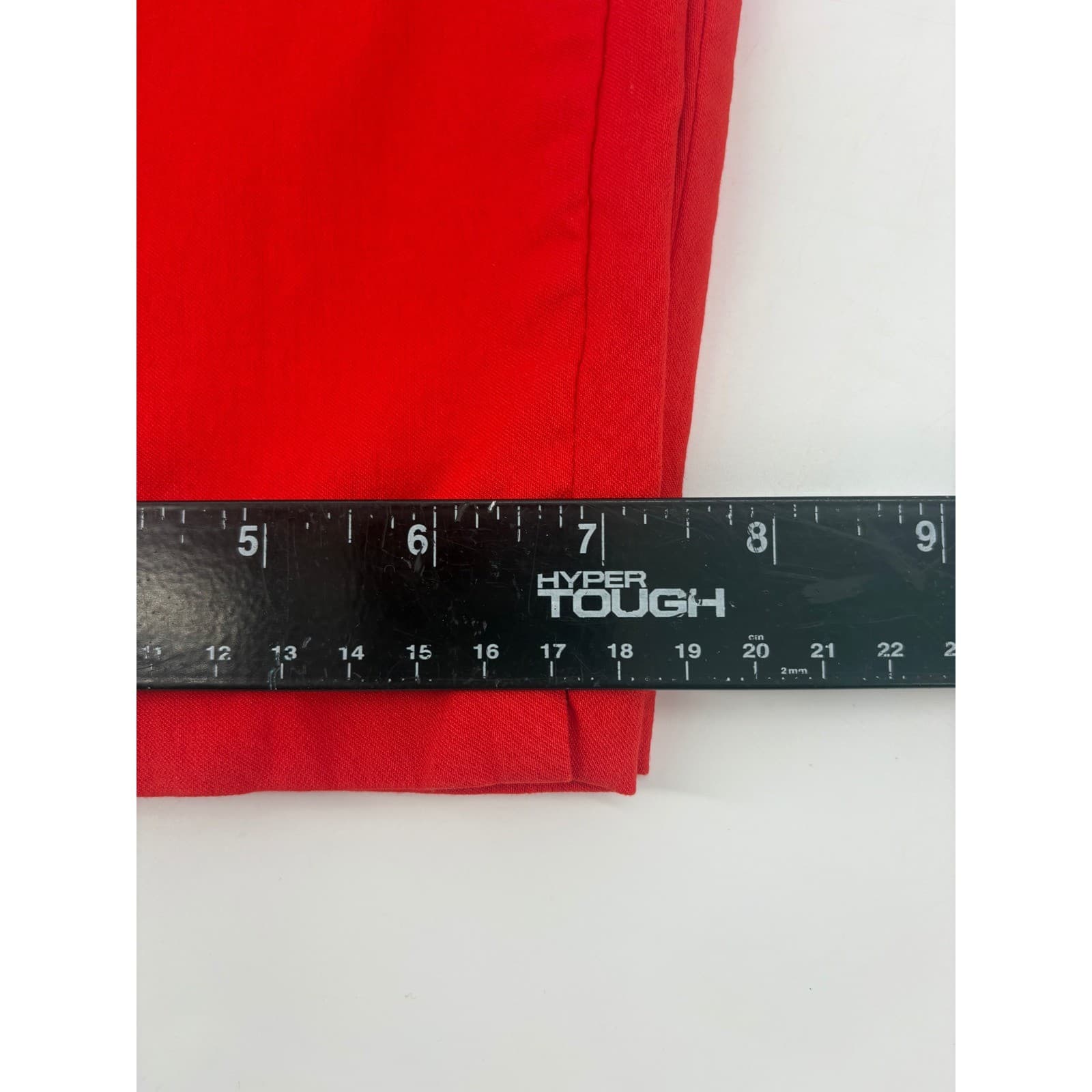 Slim-Sation by Multiples Red Cropped Wide Leg Pants Women's Size 6 - Thumbnail 7