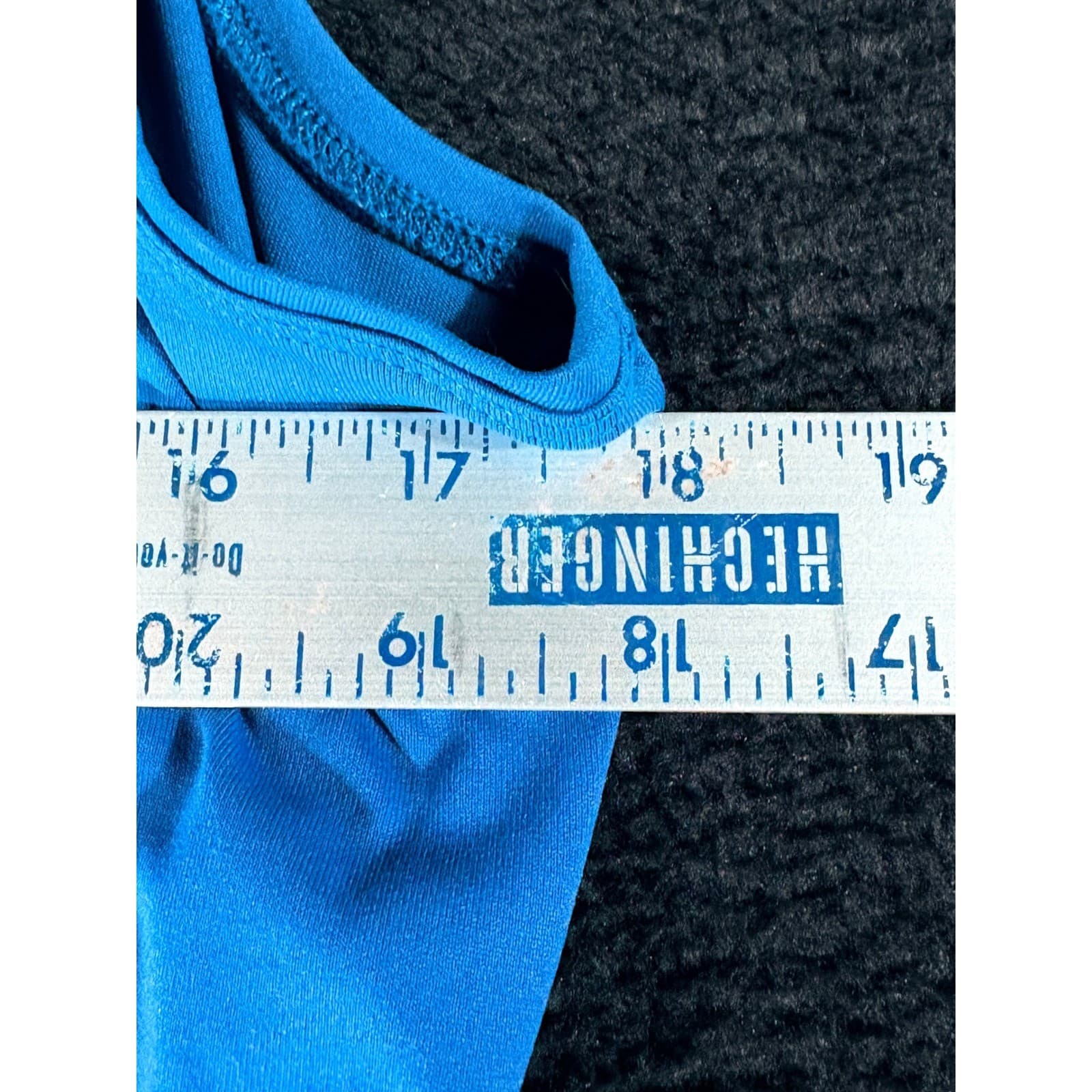 Peck & Peck Essentials Blue Tank Top Sleeveless Casual Activewear - Thumbnail 3
