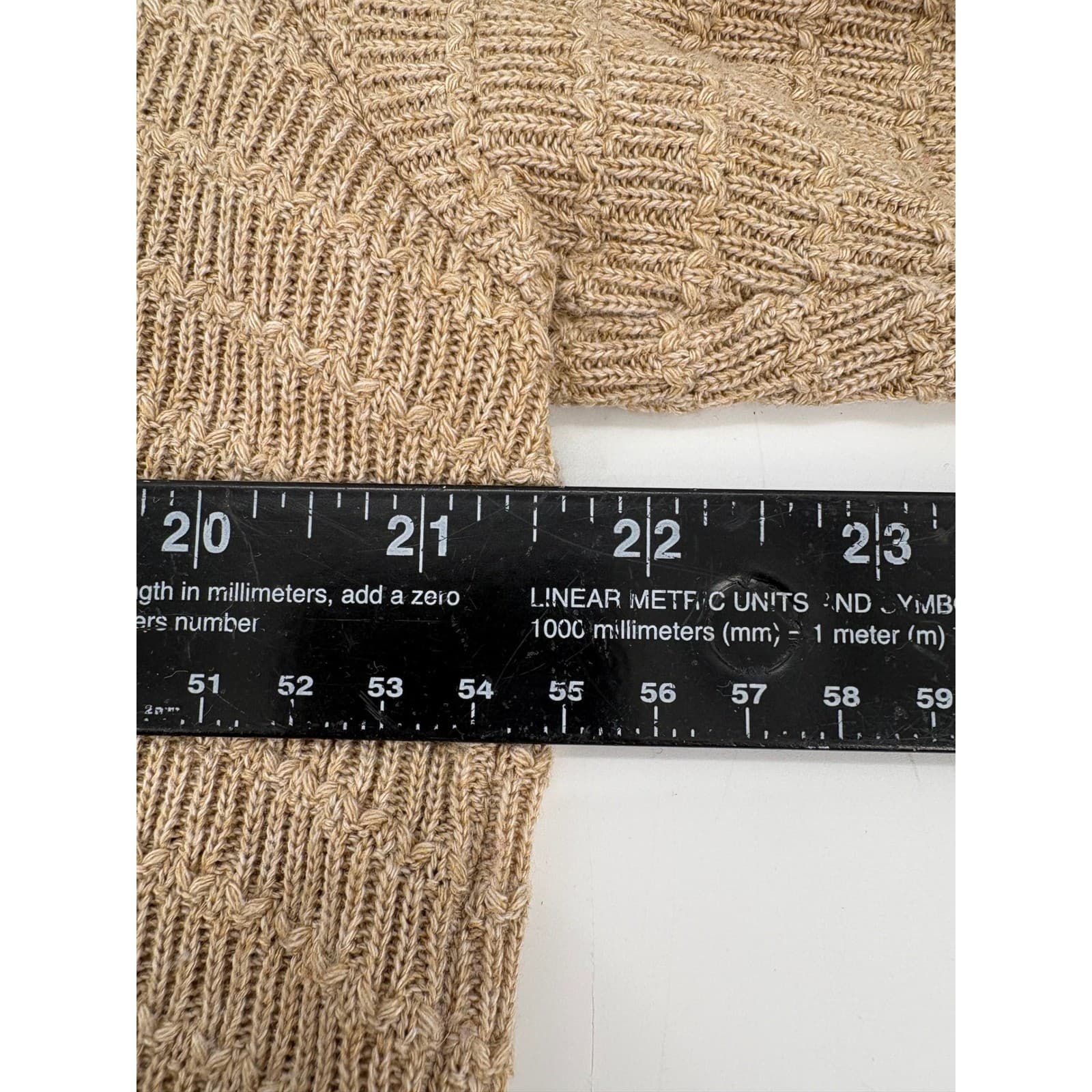 Alfred Dunner Women Knit Short Sleeve Top Tan Size L Textured Pullover - Thumbnail 7
