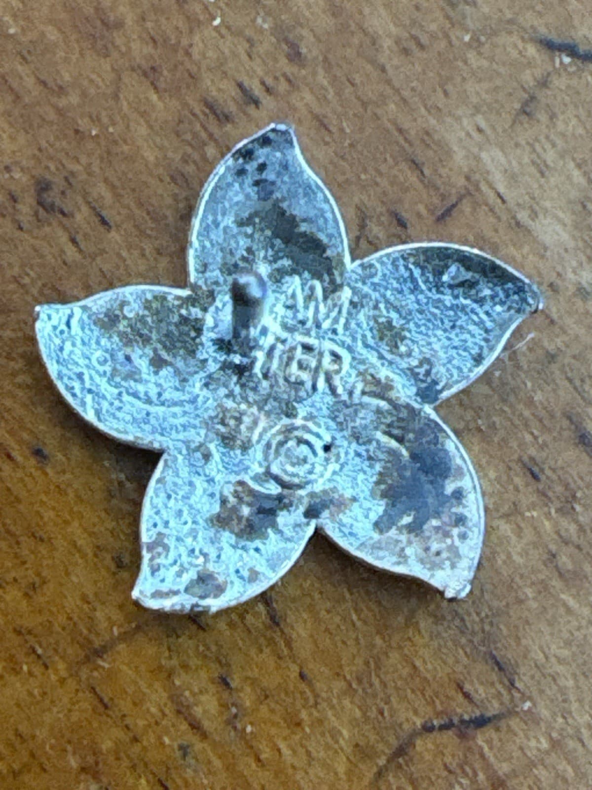 Javier Sterling Silver Flower Stud Earrings Floral 925 Vintage - Thumbnail 2