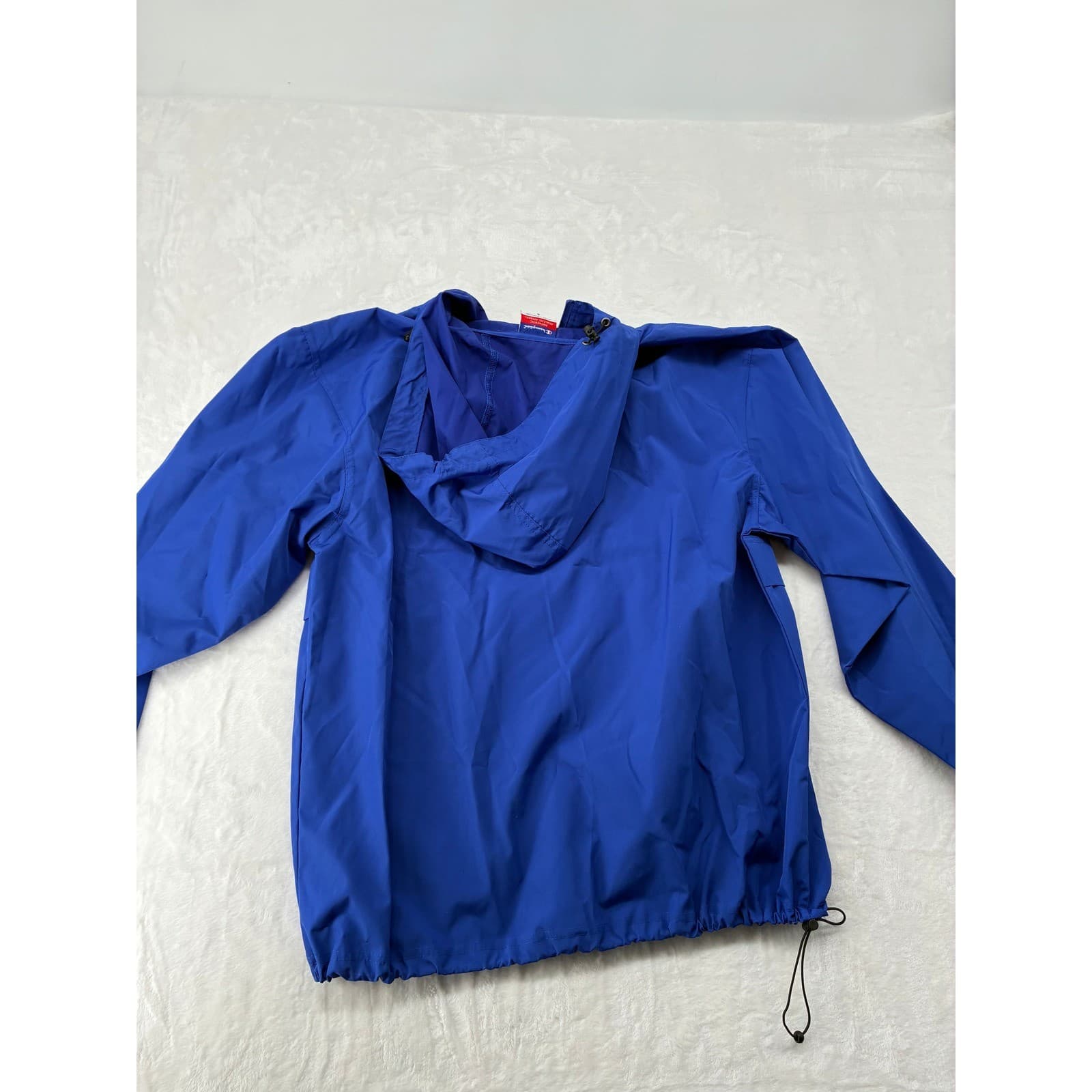 Champion Jacket Mens S Windbreaker Blue UNC Asheville Packable Half Zip Hooded - Thumbnail 6