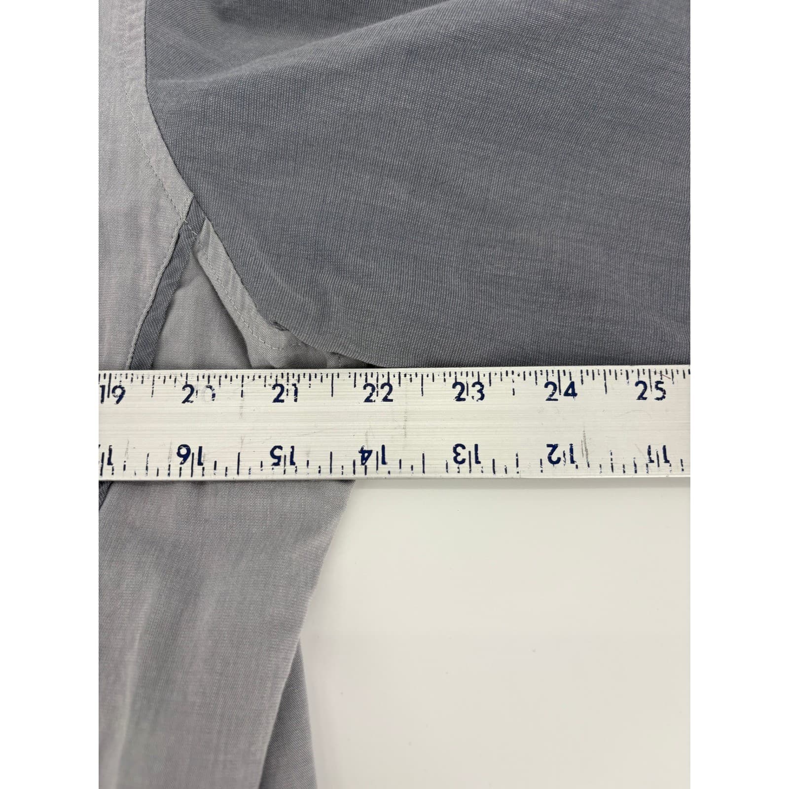 INC International Concepts Mens L Gray Long Sleeve Button Down Shirt - Thumbnail 5
