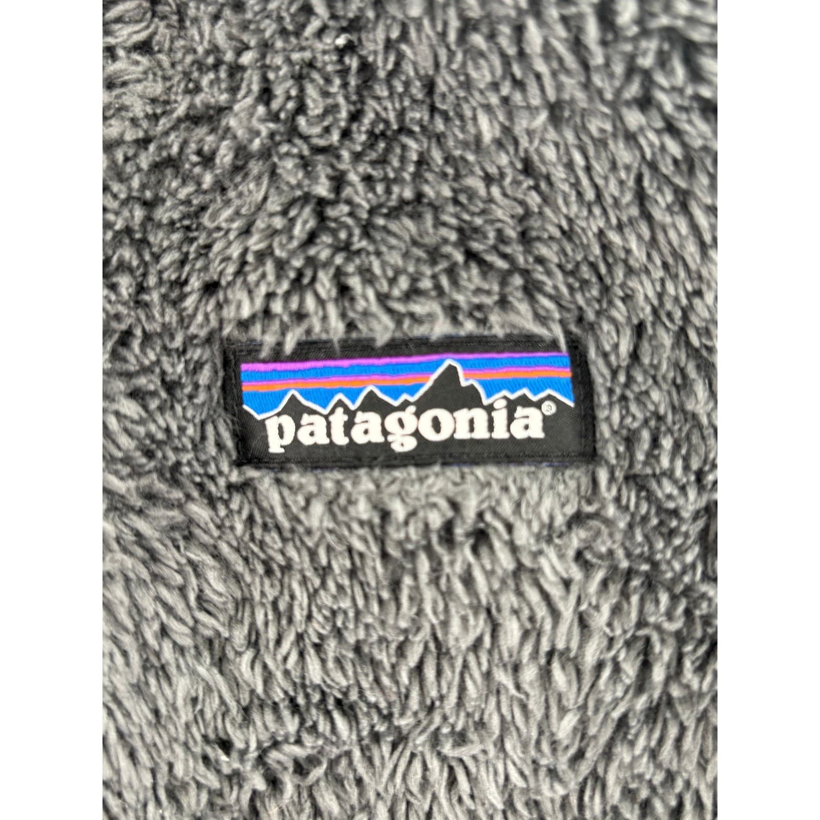 Patagonia Vest Womens XL Los Gatos Fleece Gray Full Zip High Pile Sleeveless - Thumbnail 3