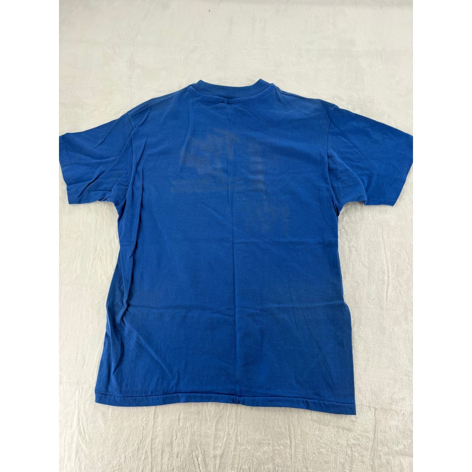 Hanes T-Shirt Womens L Tybee Light Savannah Georgia Blue Vintage Beefy-T - Thumbnail 5