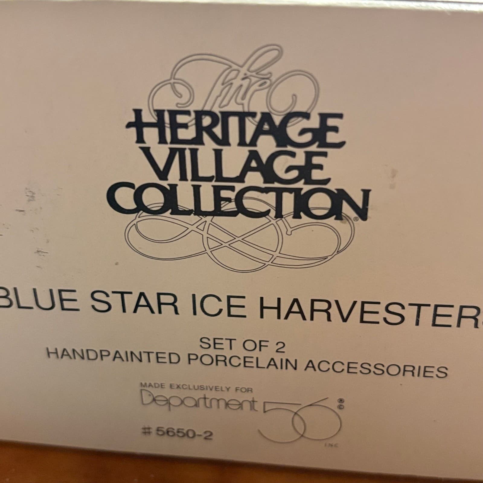 Department 56 Blue Star Ice Harvesters OS Figurine Multicolor Heritage Village - Thumbnail 6