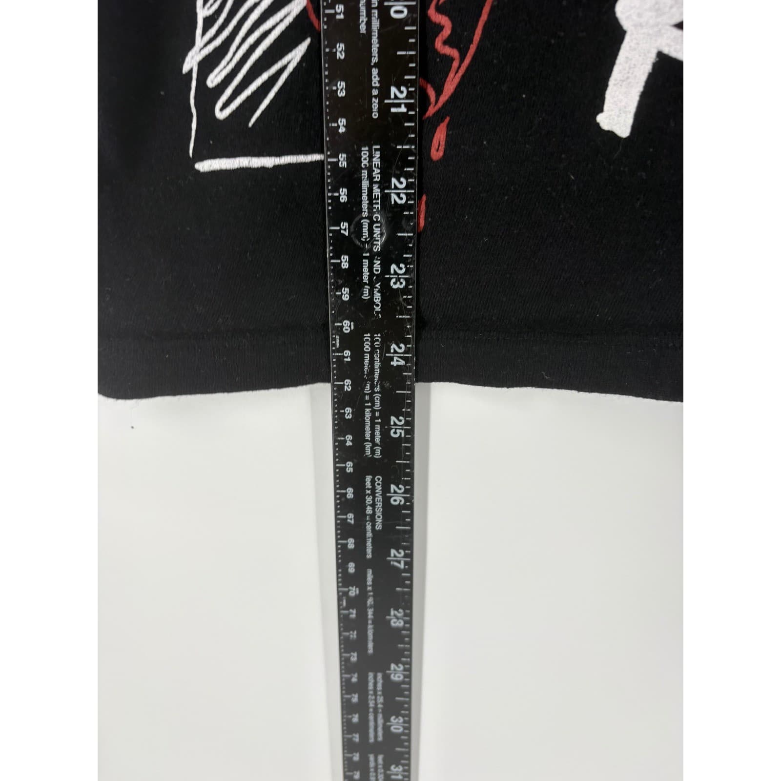 Road Narrows NYC Graphic T Shirt Black Hype Print Men's Size L - Thumbnail 2