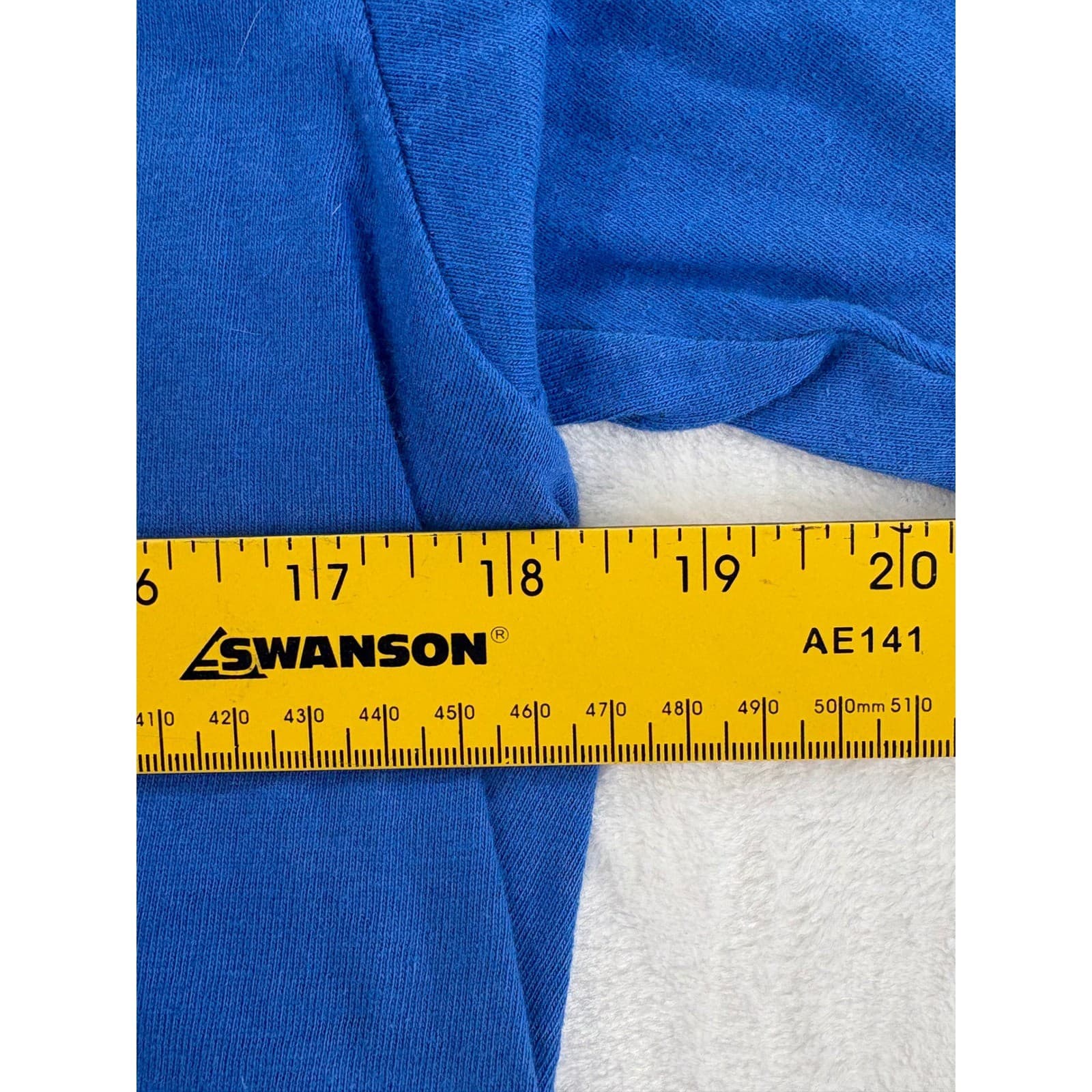 Hanes T-Shirt Womens L Tybee Light Savannah Georgia Blue Vintage Beefy-T - Thumbnail 3