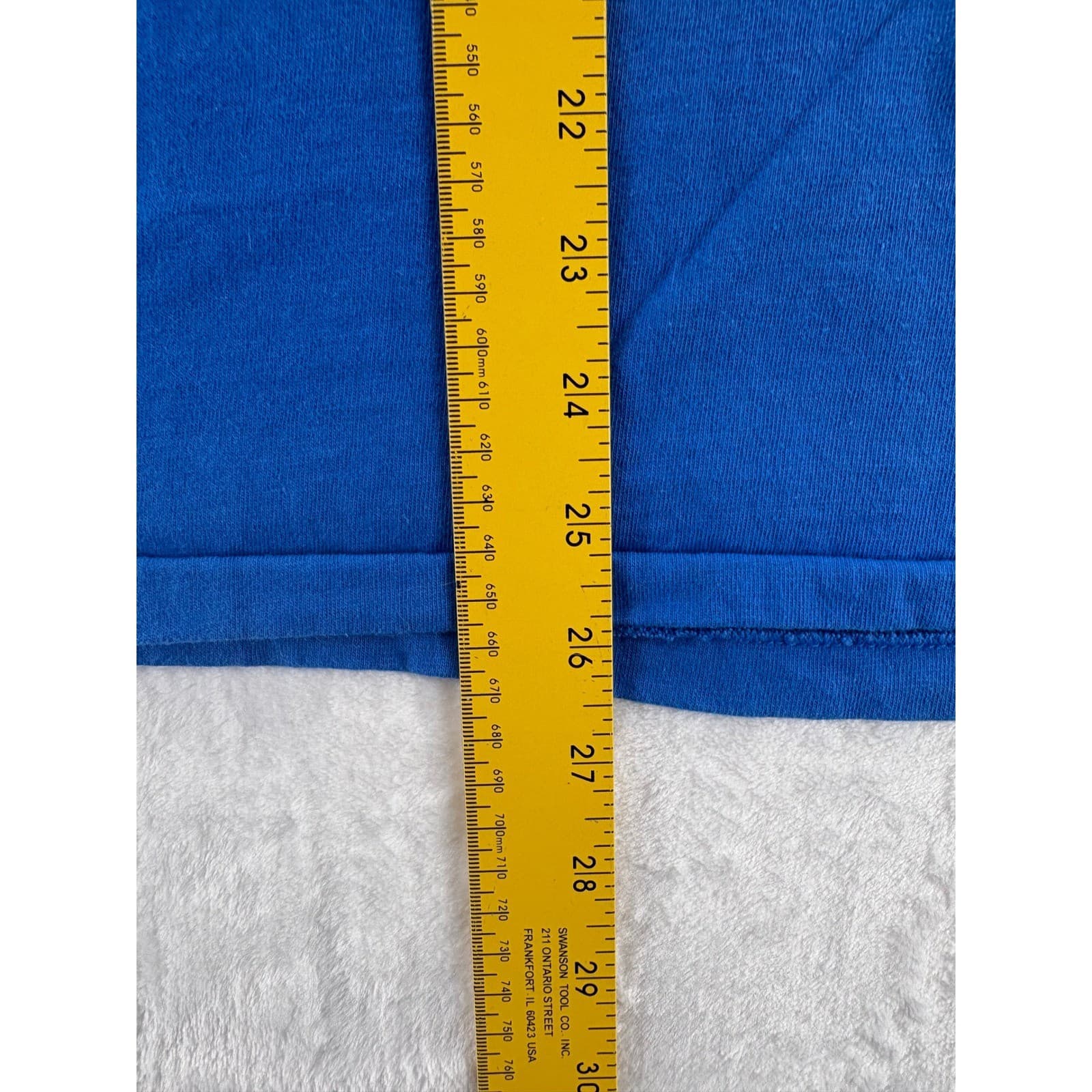 Hanes T-Shirt Womens L Tybee Light Savannah Georgia Blue Vintage Beefy-T - Thumbnail 4