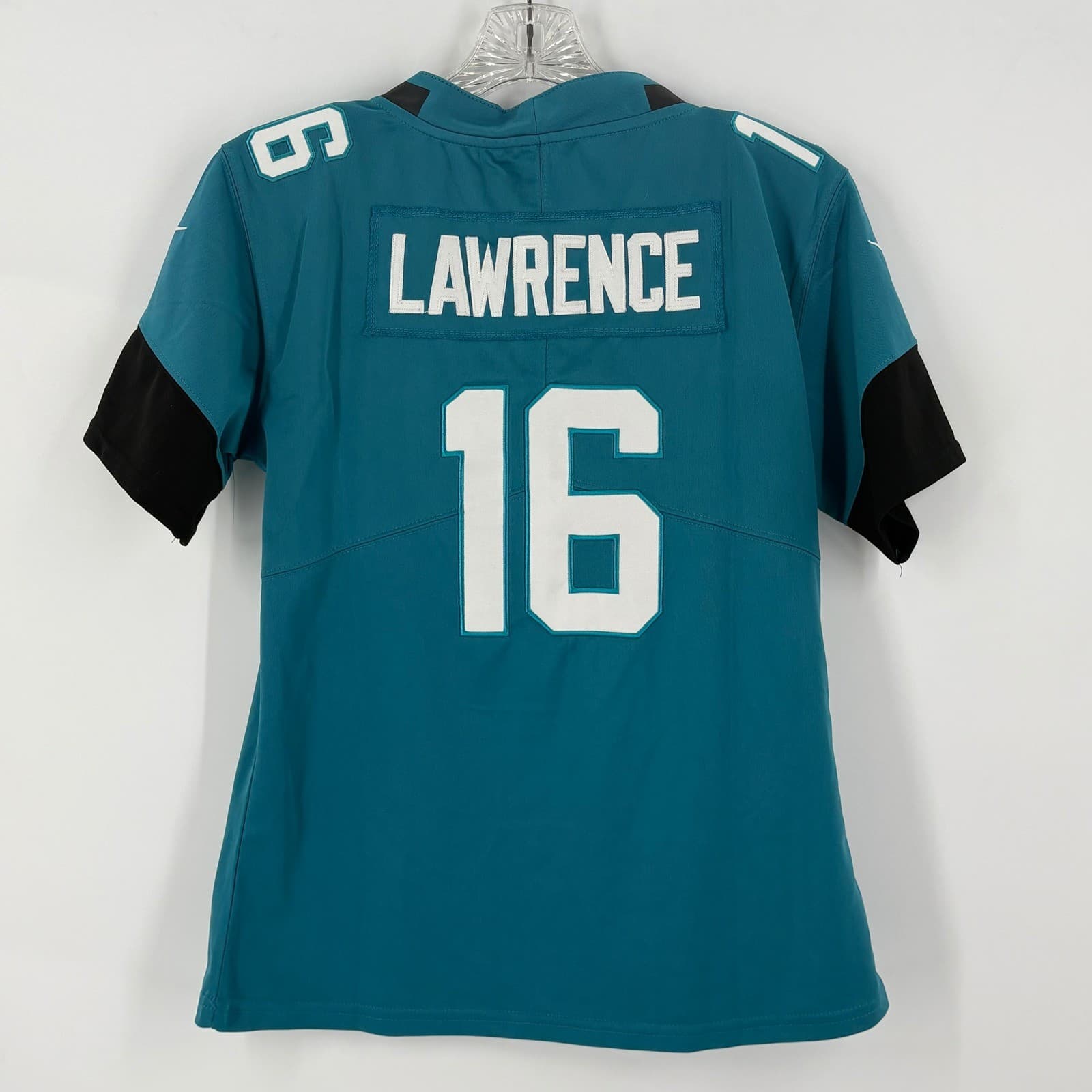 Jacksonville Jaguars NFL Nike On Field Lawrence 16 Jersey Womens Large Teal - Thumbnail 4