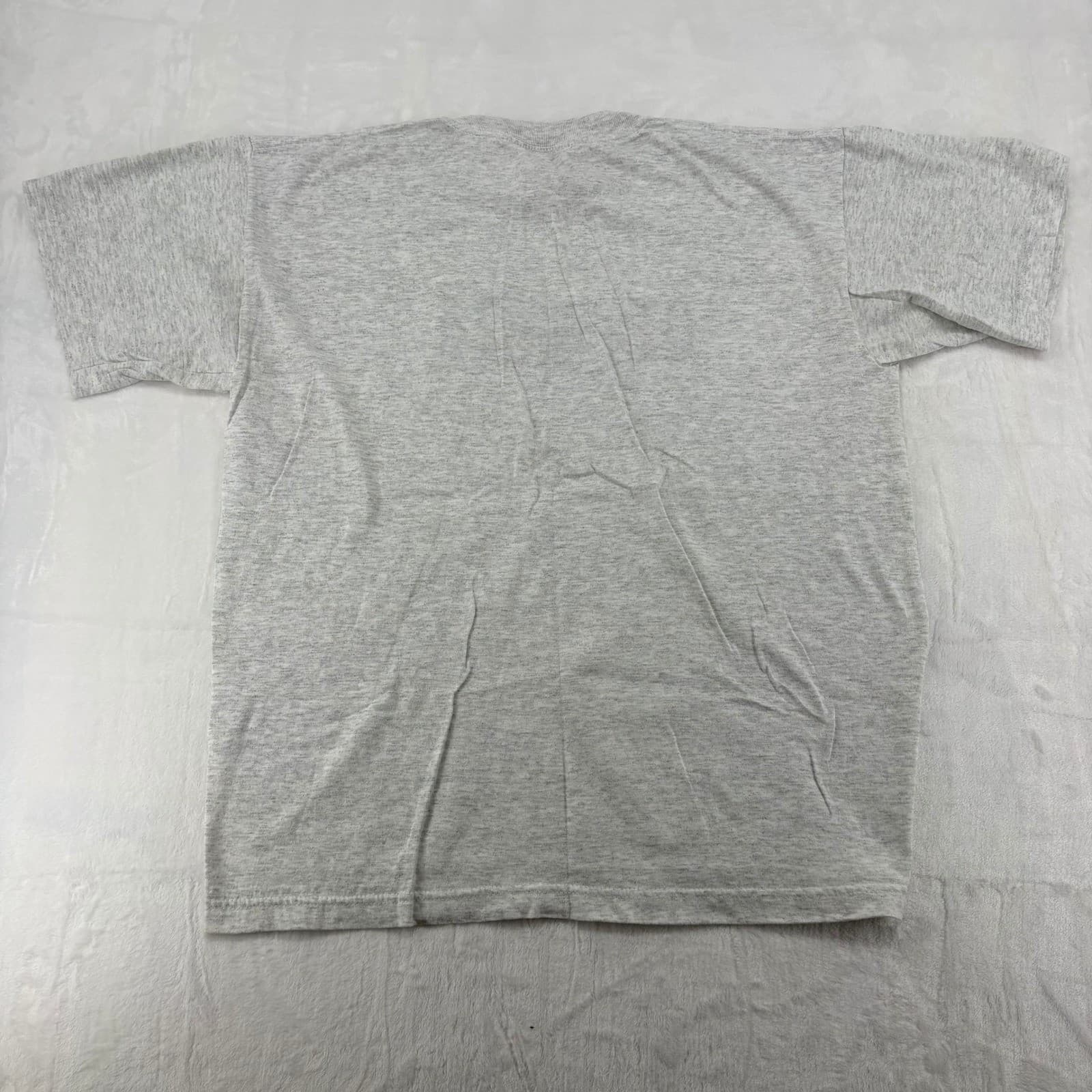 Nu Sport T-Shirt Mens Large Tee Gray Georgia Southern Vintage Made in USA - Thumbnail 6