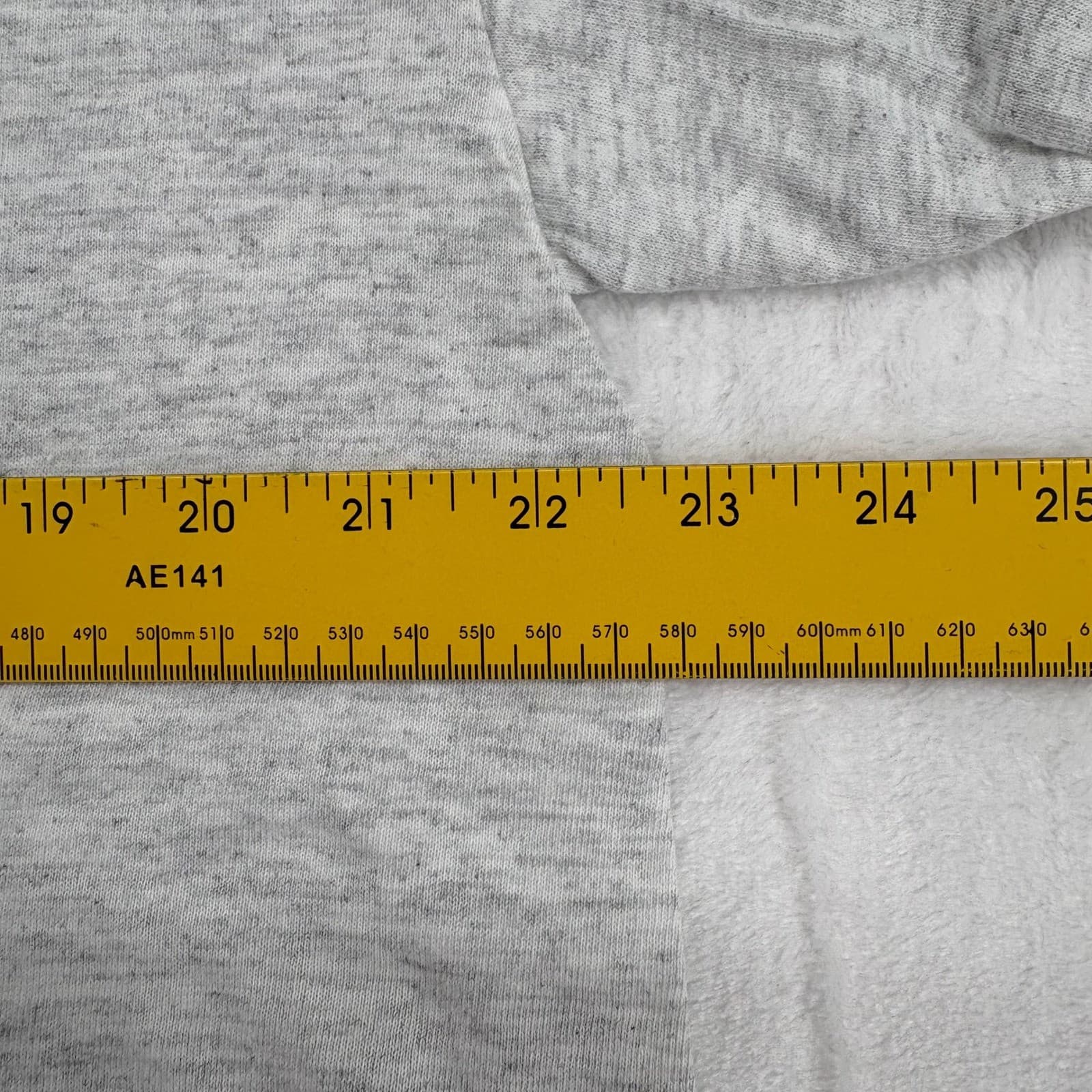 Nu Sport T-Shirt Mens Large Tee Gray Georgia Southern Vintage Made in USA - Thumbnail 4