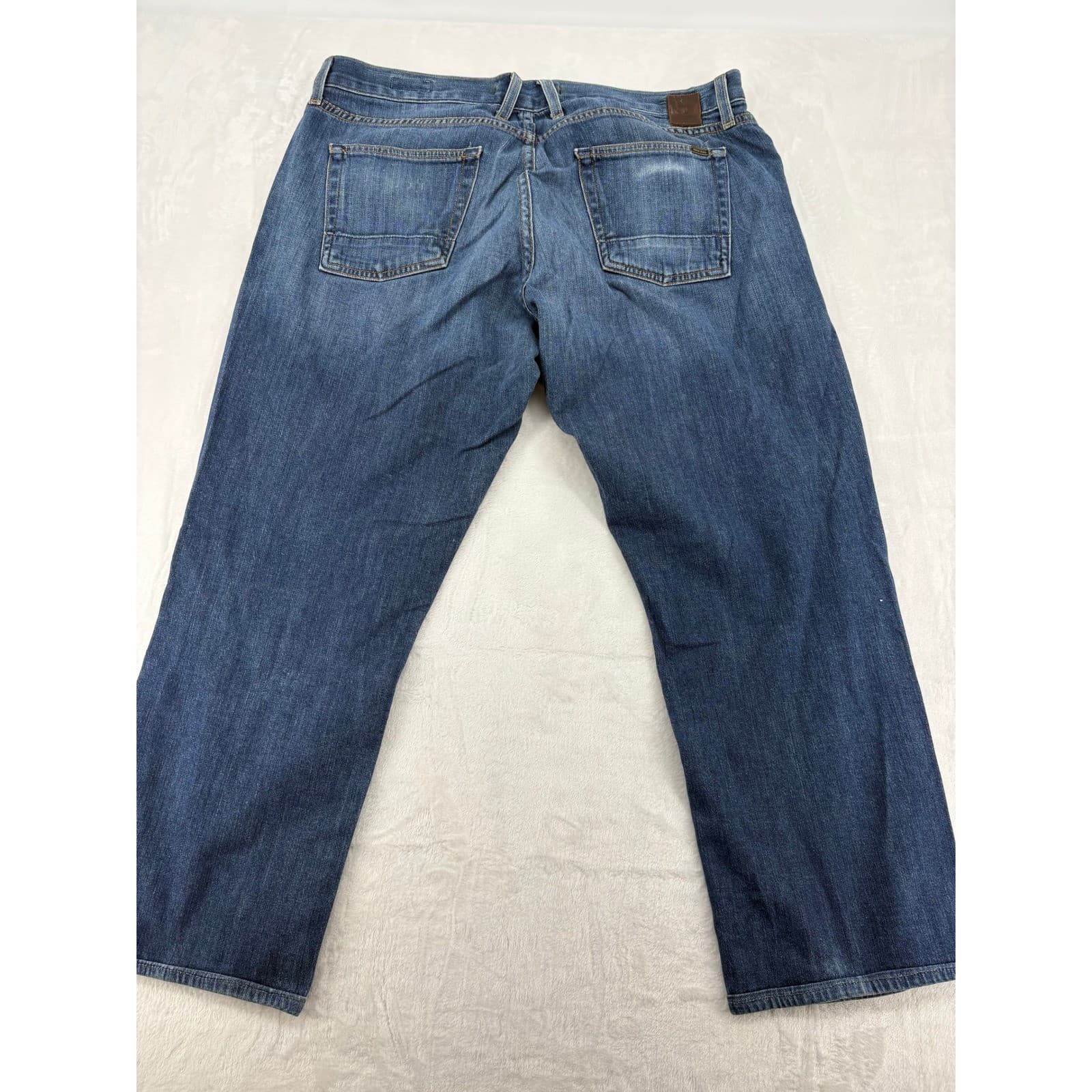 Agave Gringo Jeans Mens 38 Classic Straight Blue Denim Made in USA - Thumbnail 9