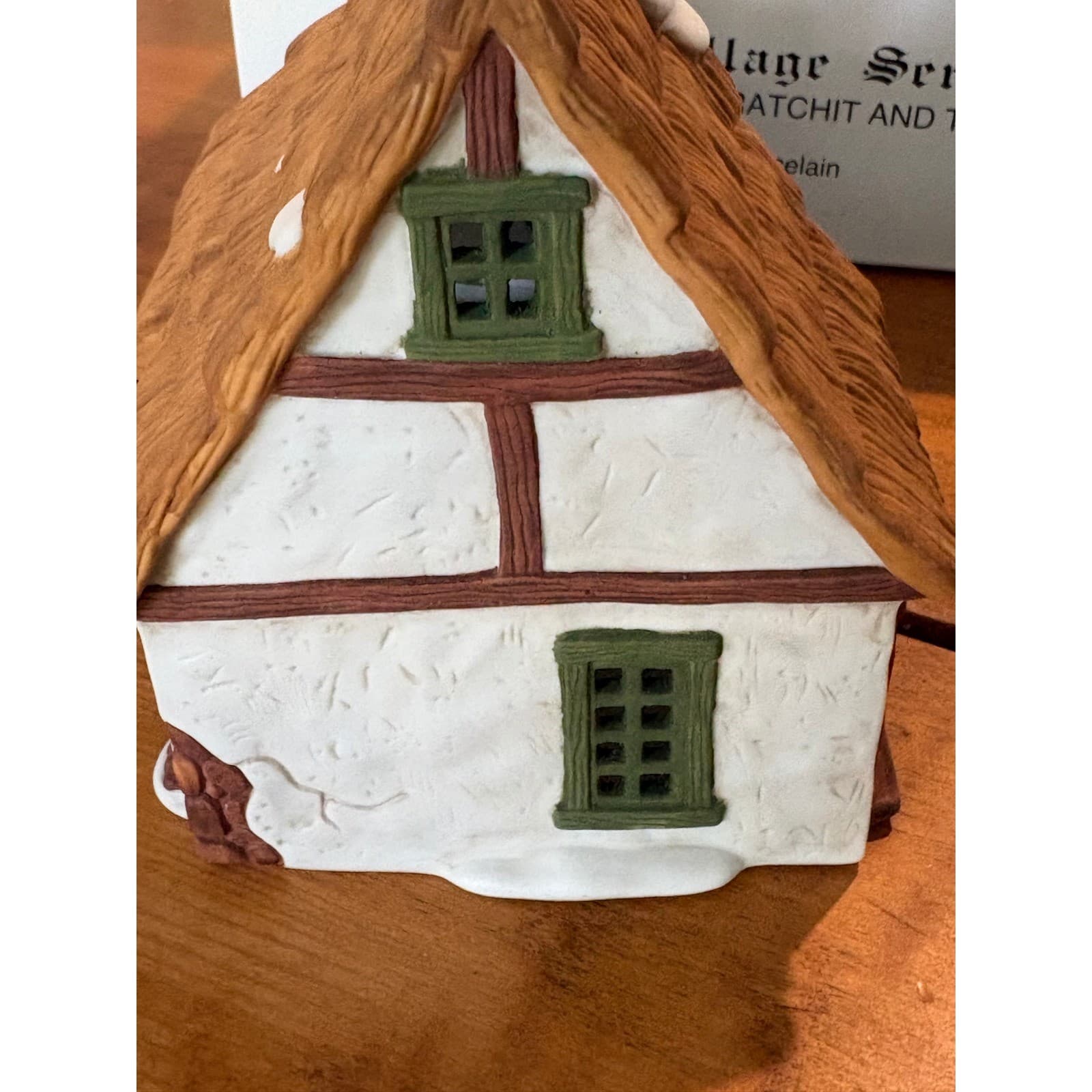Dept 56 Dickens Village Bob Cratchit Tiny Tim Cottage Porcelain 6500-5 - Thumbnail 5