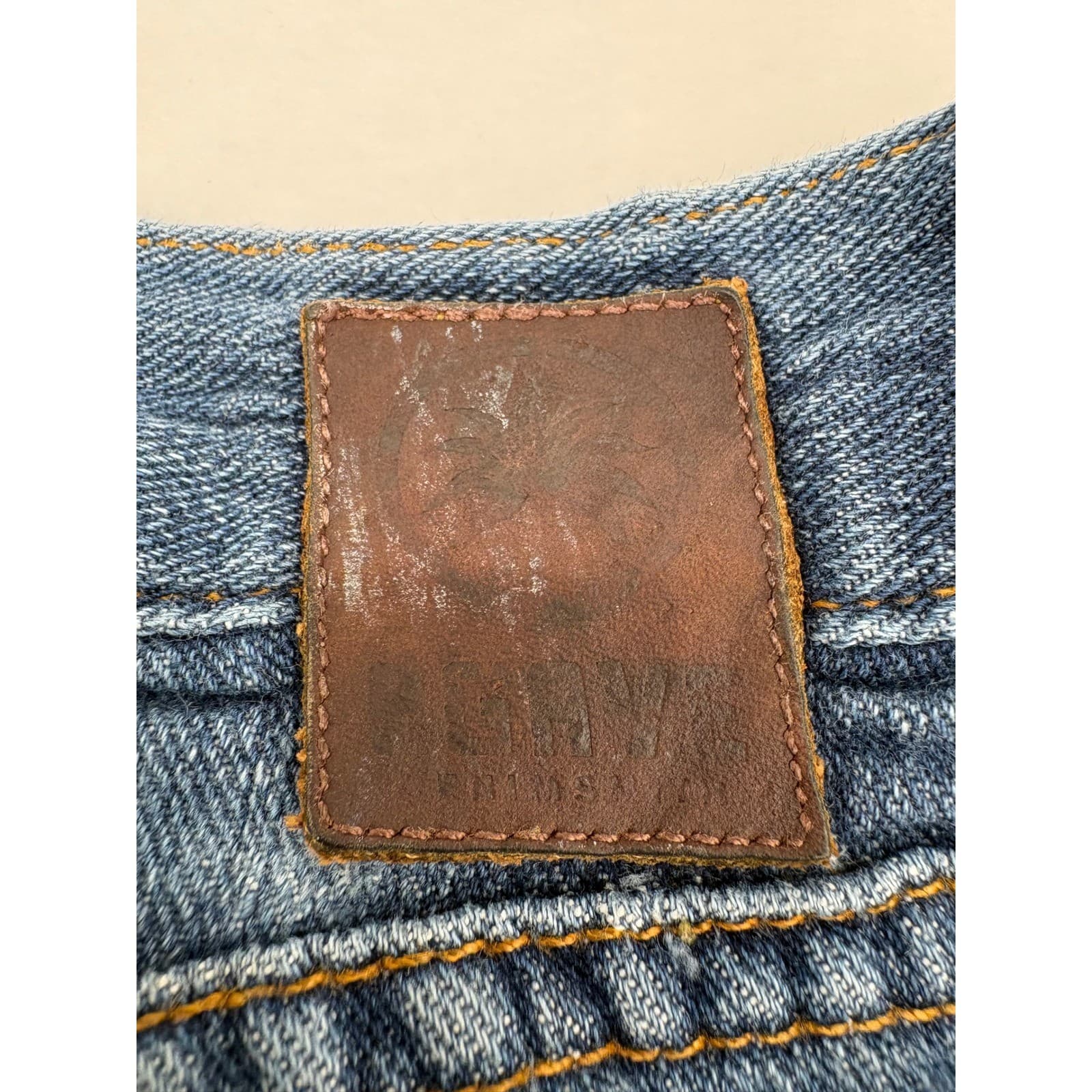 Agave Gringo Jeans Mens 38 Classic Straight Blue Denim Made in USA - Thumbnail 11