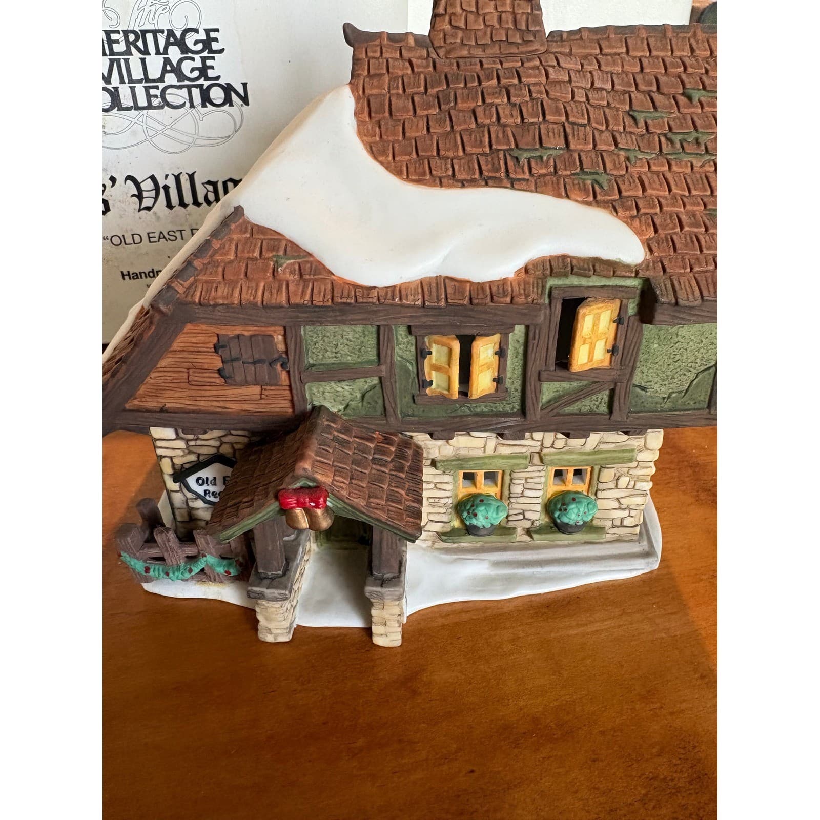 Department 56 Dickens Village Old East Rectory OS House Multicolor Porcelain - Thumbnail 2