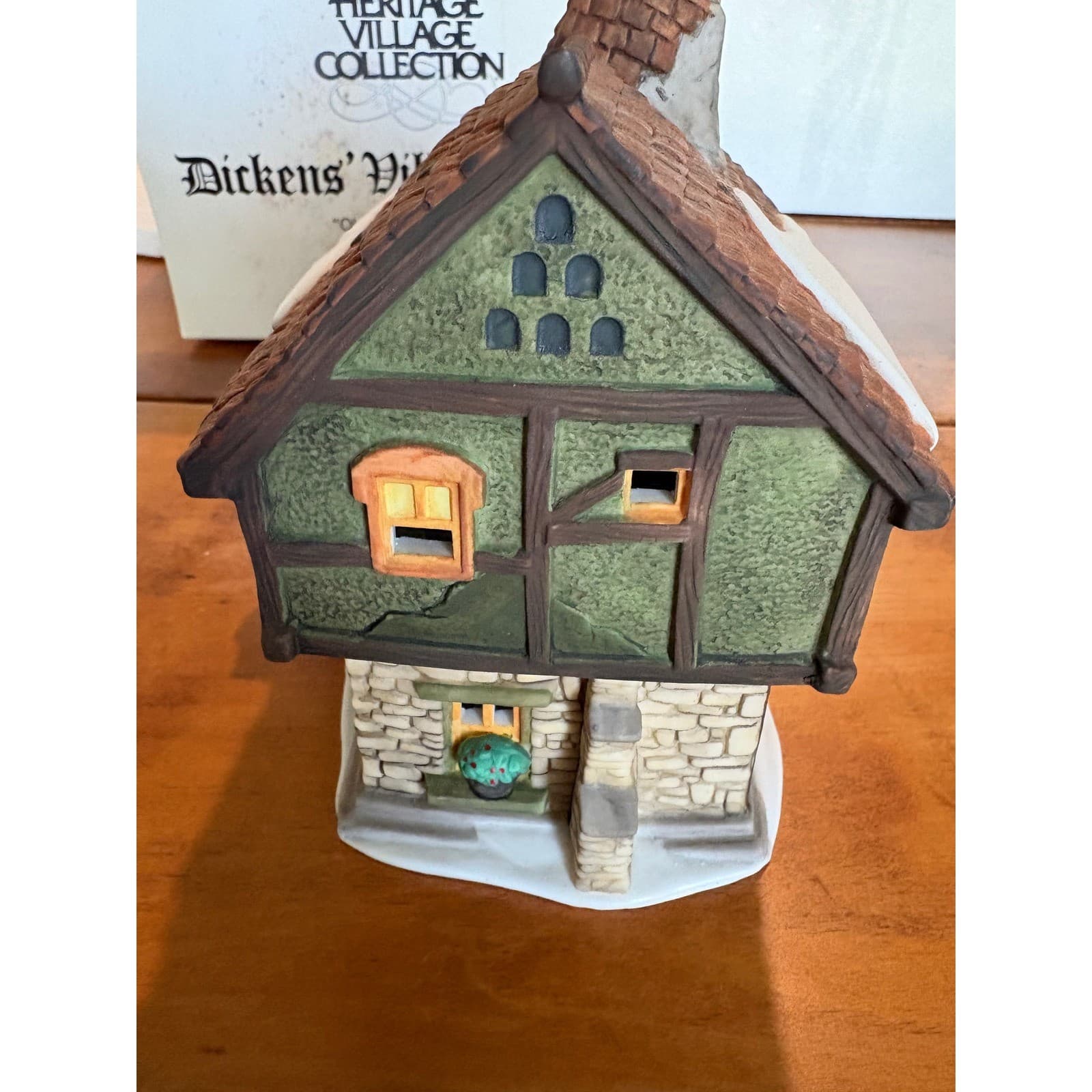 Department 56 Dickens Village Old East Rectory OS House Multicolor Porcelain - Thumbnail 3
