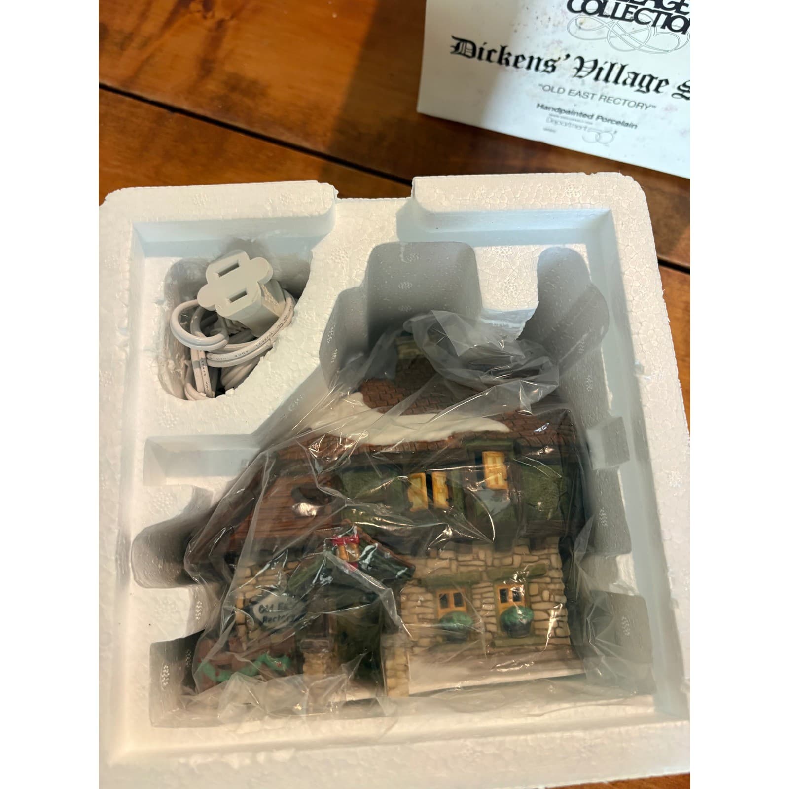 Department 56 Dickens Village Old East Rectory OS House Multicolor Porcelain - Thumbnail 7