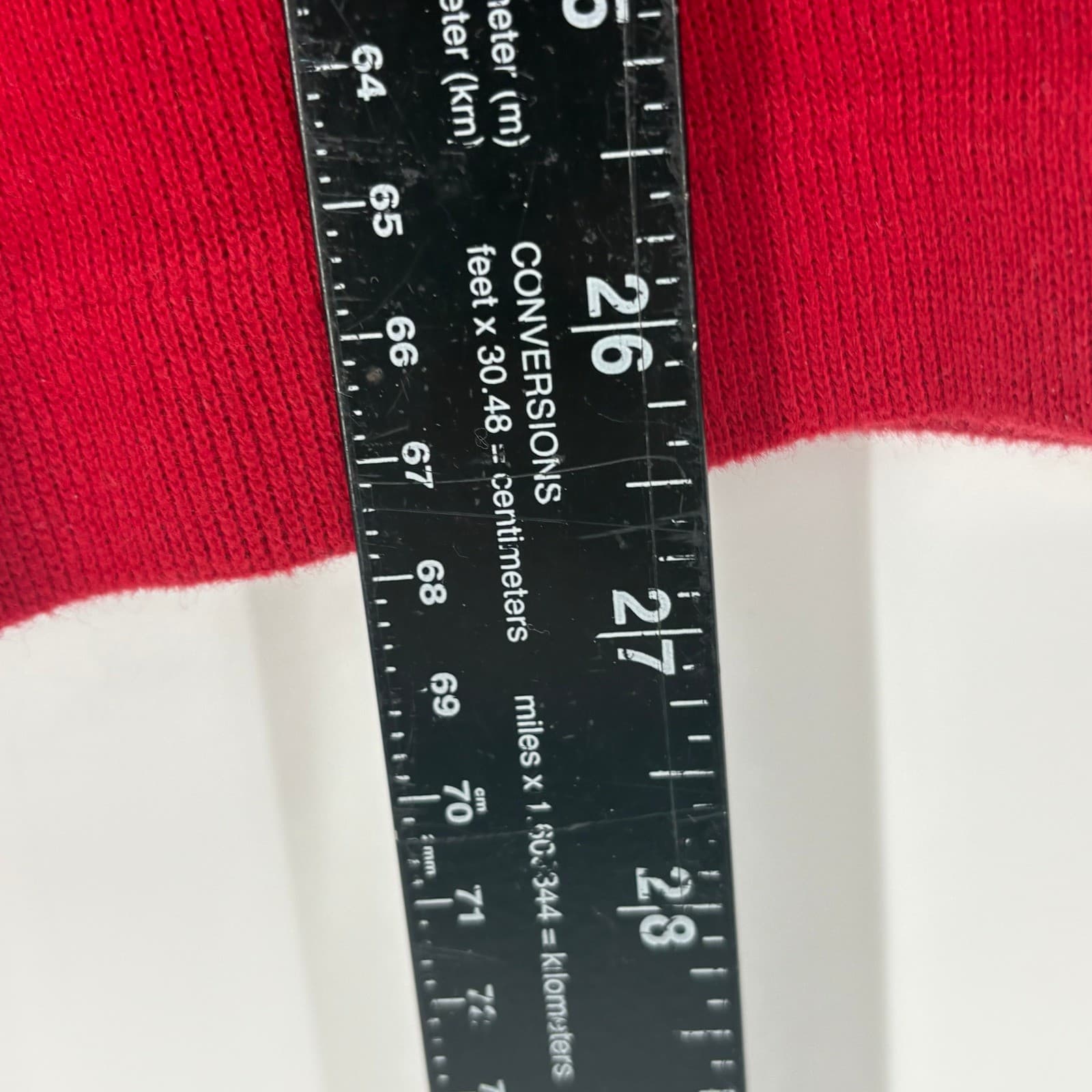 Polo Ralph Lauren Men's Red 1/4 Zip Pullover Sweater Knit Pony Logo Size M - Thumbnail 3