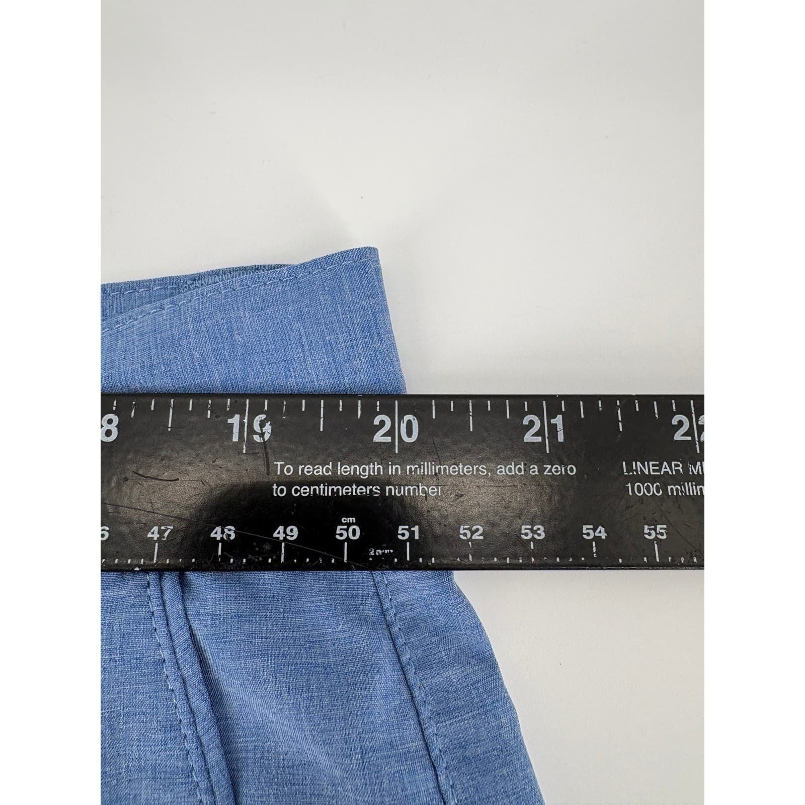 Peter Millar Men's Size 40 Blue Textured Golf Shorts Polyester Spandex - Thumbnail 6