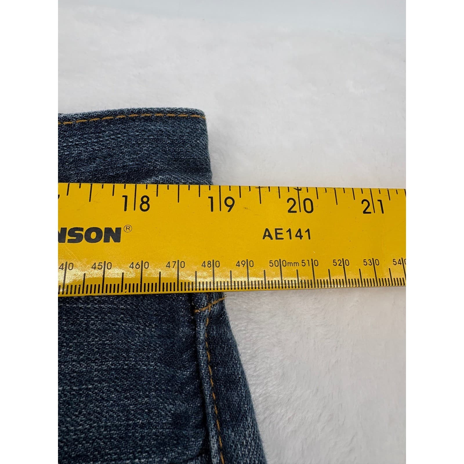 Levi's 559 Mens 36x34 Relaxed Straight Jeans Blue Denim Cotton NW-38987-00141 - Thumbnail 4