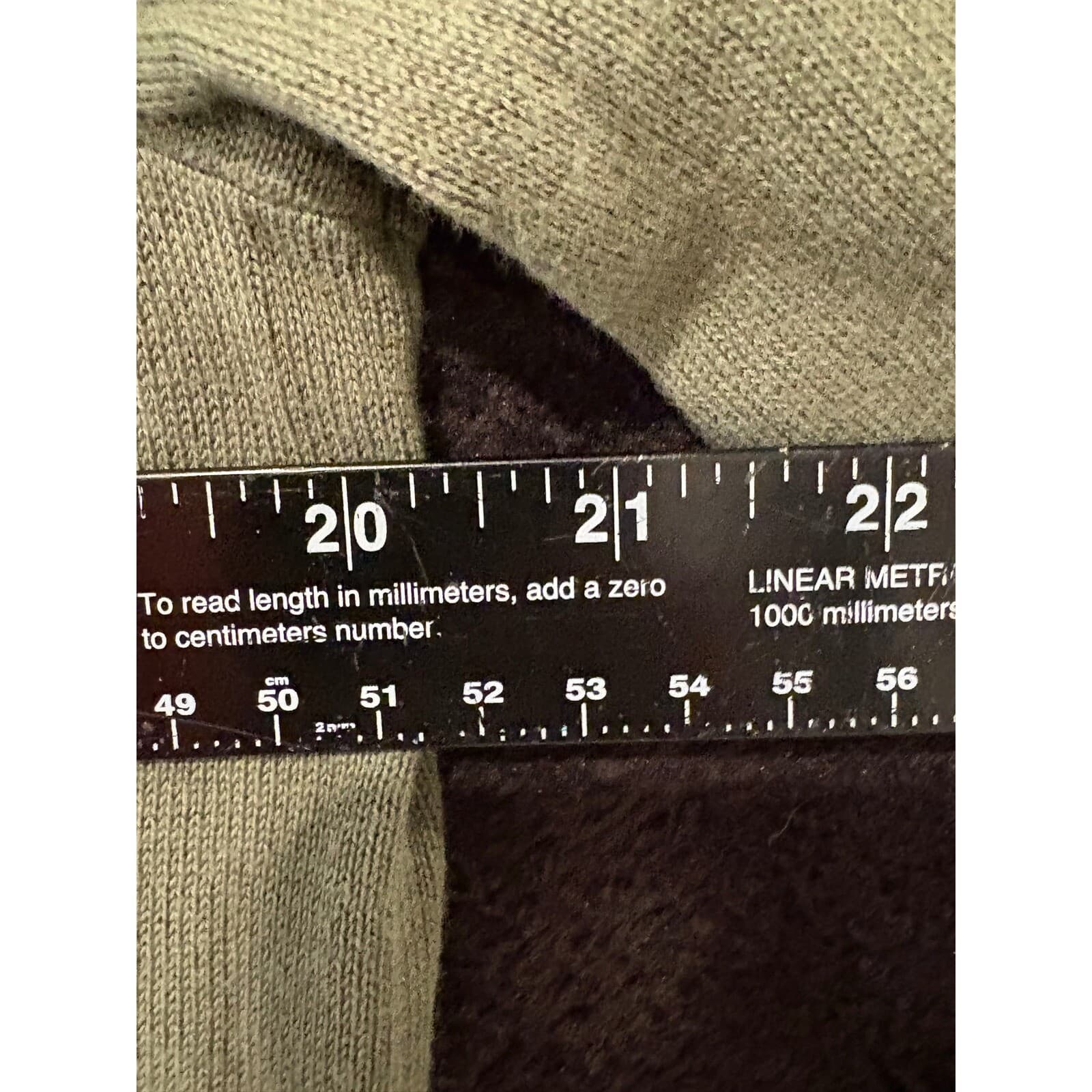 Vineyard Vines Sweater Mens M Olive Green V-Neck Cotton Whale Logo Medium - Thumbnail 5