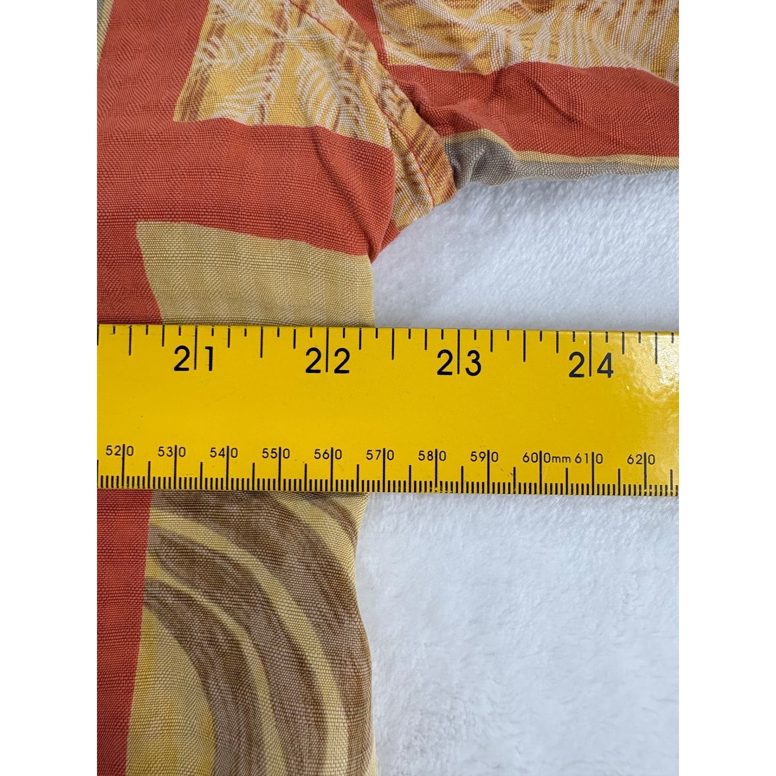 Tori Richard Hawaiian Shirt Mens Large Button Up Orange Silk Tropical Floral - Thumbnail 3