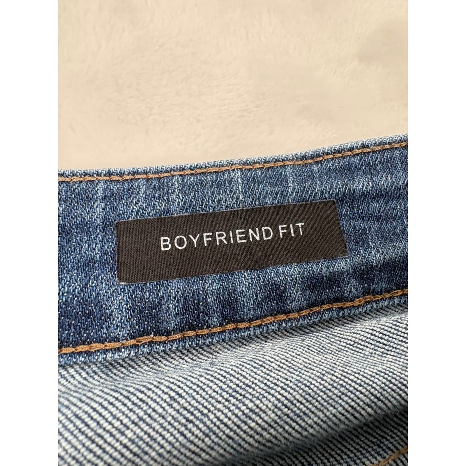 Judy Blue Boyfriend Jeans Womens 13/31 Denim Blue Mid Rise Stretch 1000844781 - Thumbnail 3