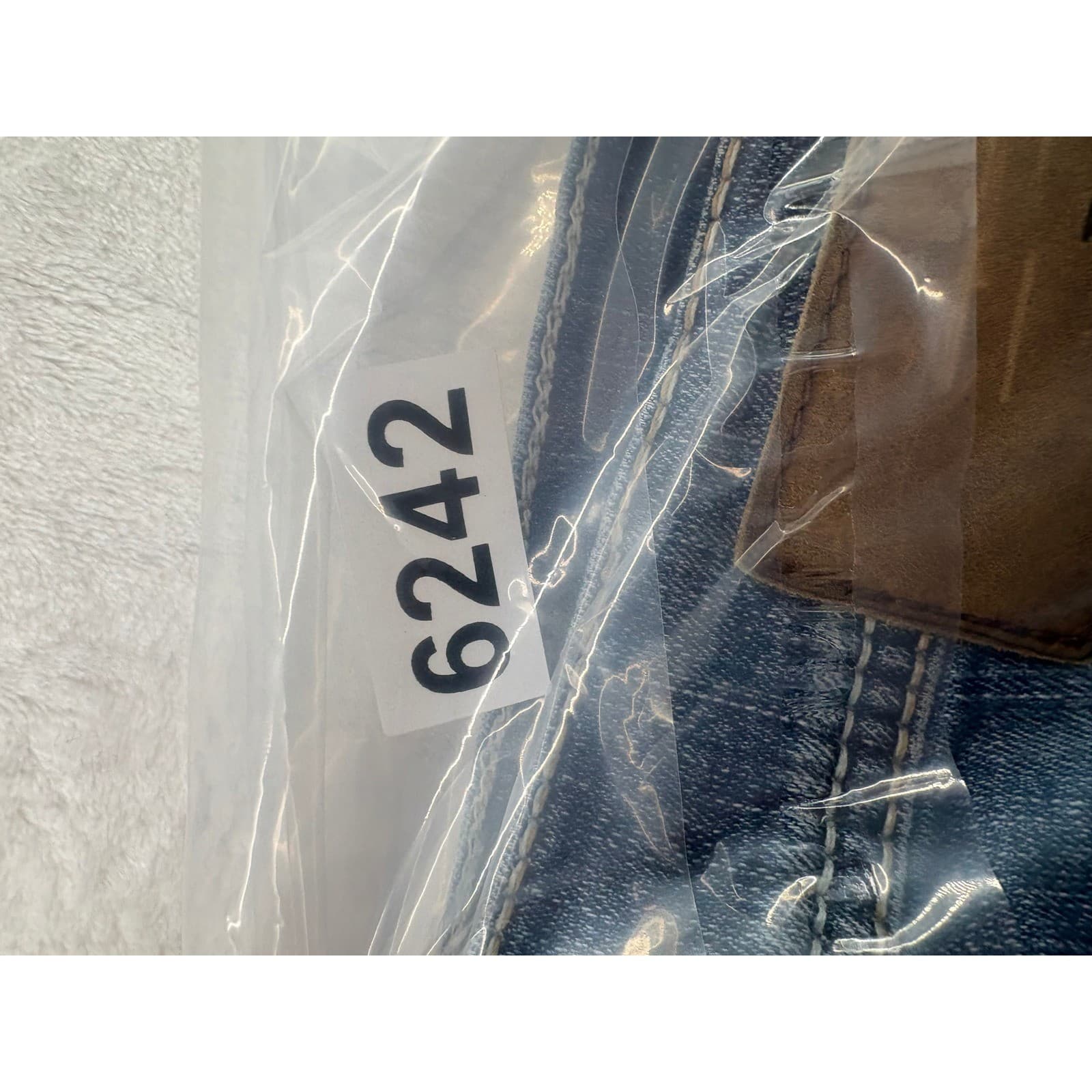 BKE Aiden Jeans Mens 29x30 Straight Leg Blue Medium Wash Heavy Stitching - Thumbnail 14