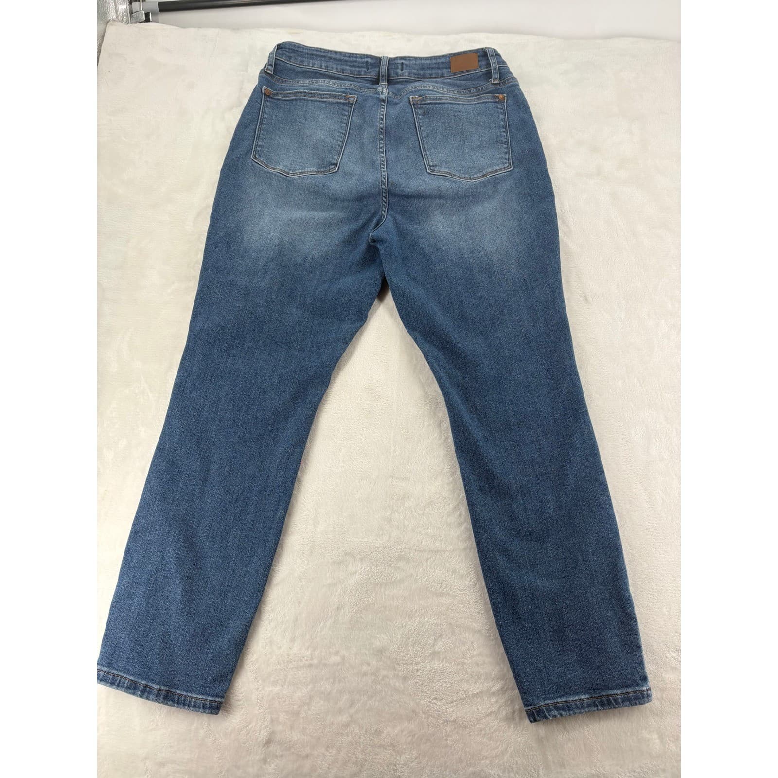 Judy Blue Boyfriend Jeans Womens 13/31 Denim Blue Mid Rise Stretch 1000844781 - Thumbnail 10