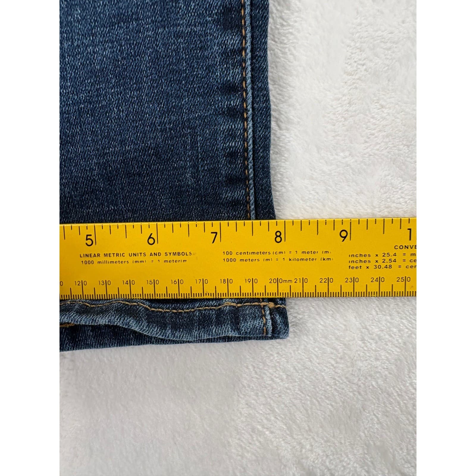 Lucky Brand 121 Heritage Slim Jeans Mens 31x34 Blue Denim Slim Straight - Thumbnail 5