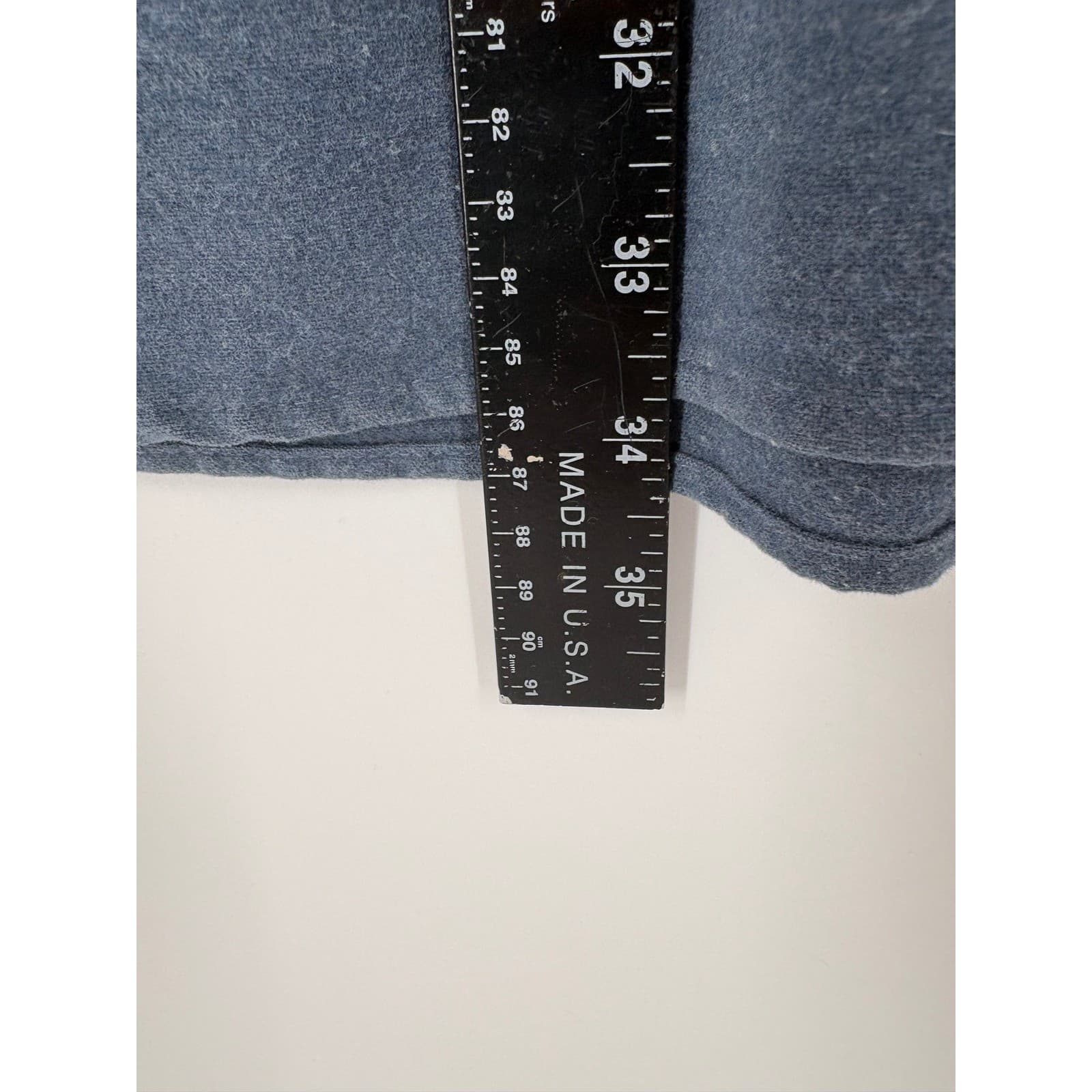 LL Bean Mens Tall XL Blue Flannel Shirt Button Down Long Sleeve Work 0MT04 - Thumbnail 3