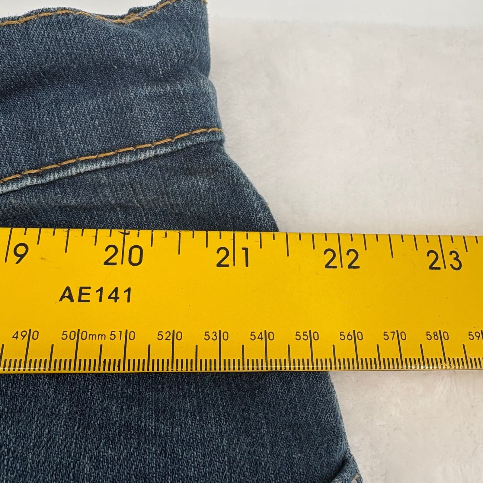 Levi's 559 Jeans Mens 42x32 Relaxed Straight Blue Denim Pants - Thumbnail 2