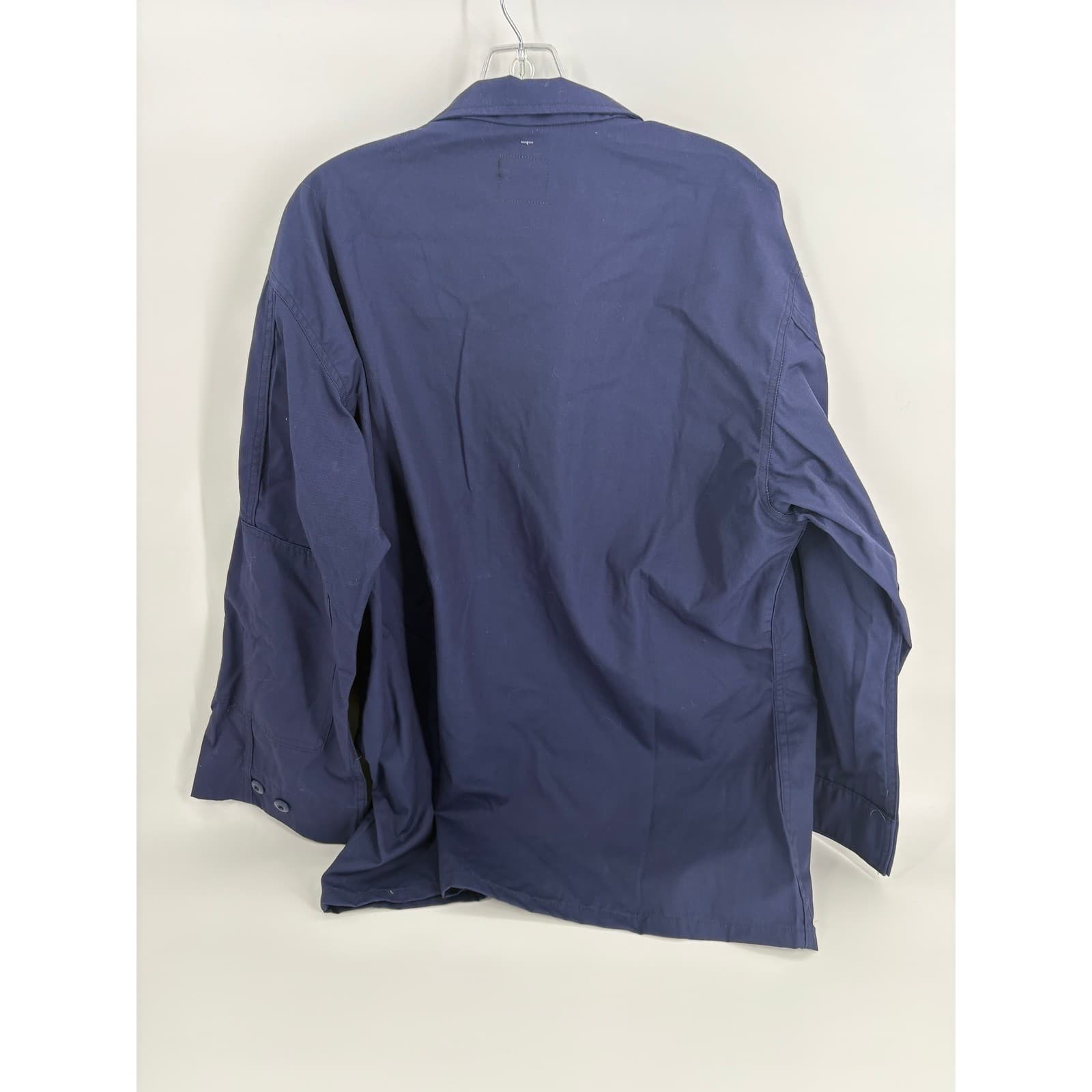 US Military Blue Navy Operation Dress Blouse Size 34 Shirt 8415-01-500-1341 - Thumbnail 2