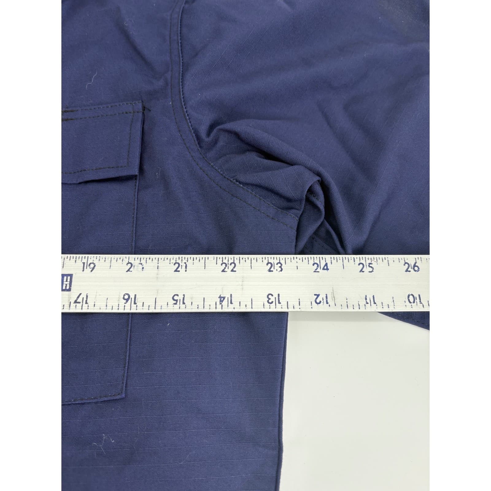 US Military Blue Navy Operation Dress Blouse Size 34 Shirt 8415-01-500-1341 - Thumbnail 5