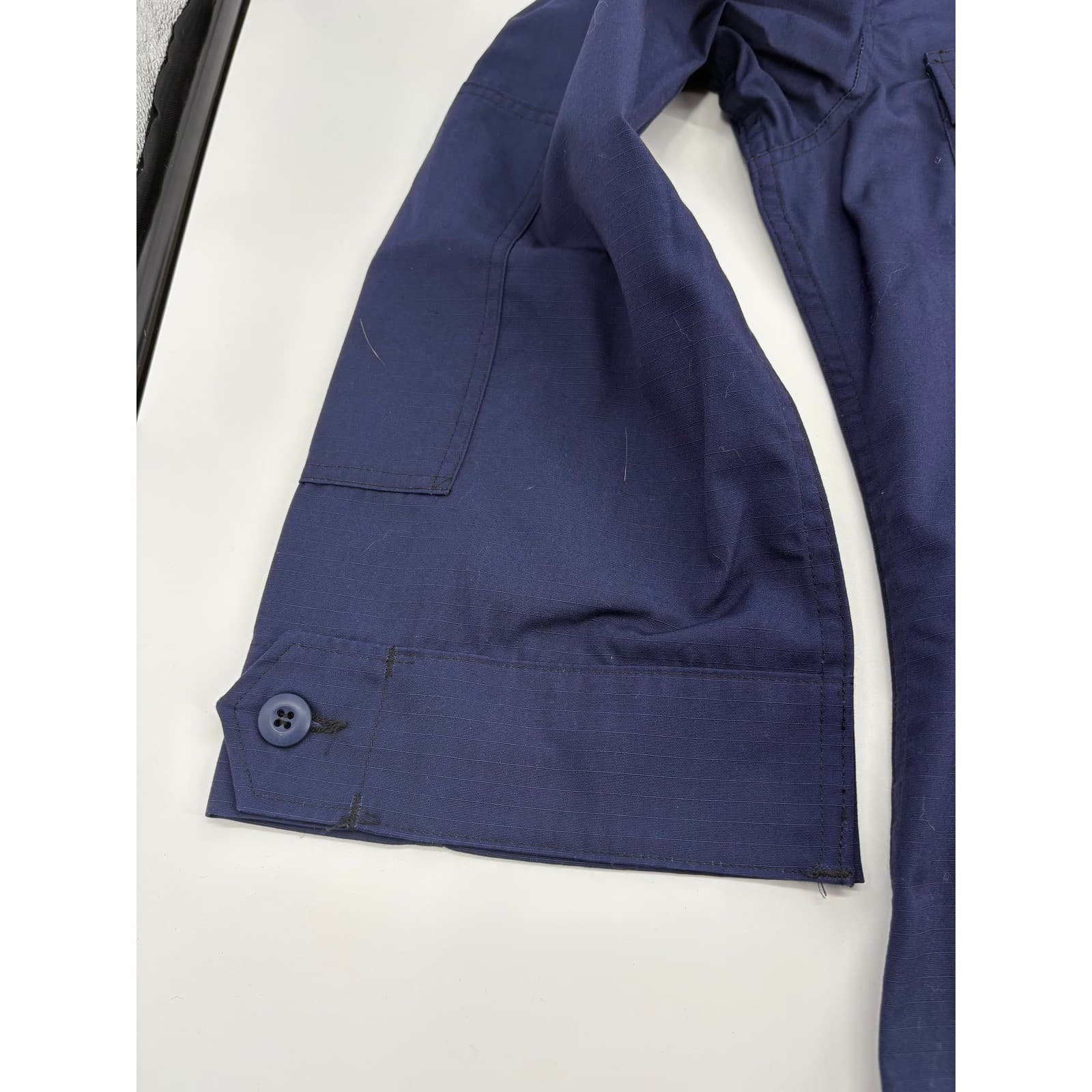 US Military Blue Navy Operation Dress Blouse Size 34 Shirt 8415-01-500-1341 - Thumbnail 8