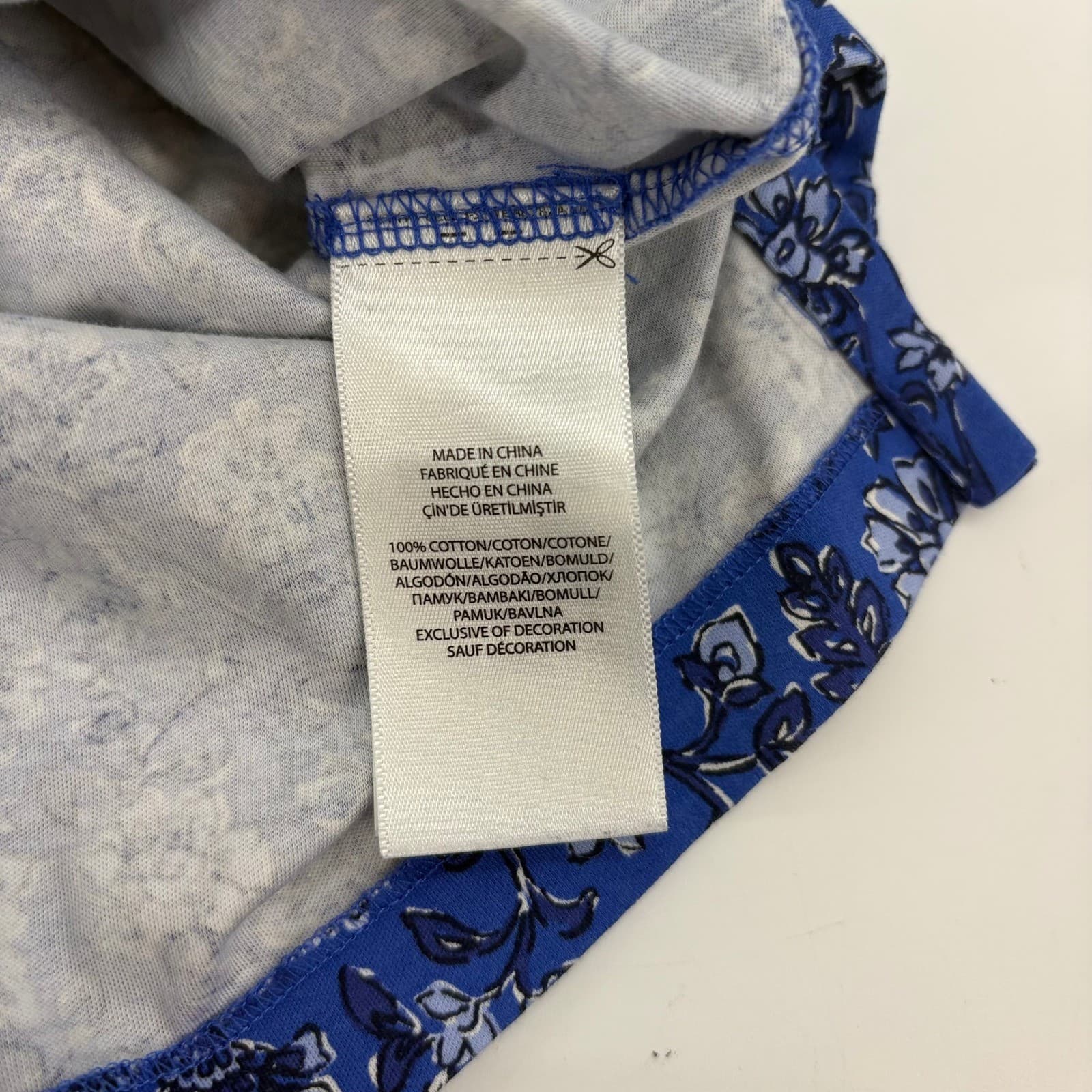 Polo Ralph Lauren Blue Floral Custom Slim Fit Short Sleeve Button Down Shirt S - Thumbnail 6
