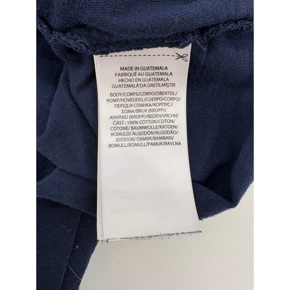 Ralph Lauren Polo Bear Lightweight Cotton Hooded Tee Navy 2XLT Big & Tall Men's - Thumbnail 8