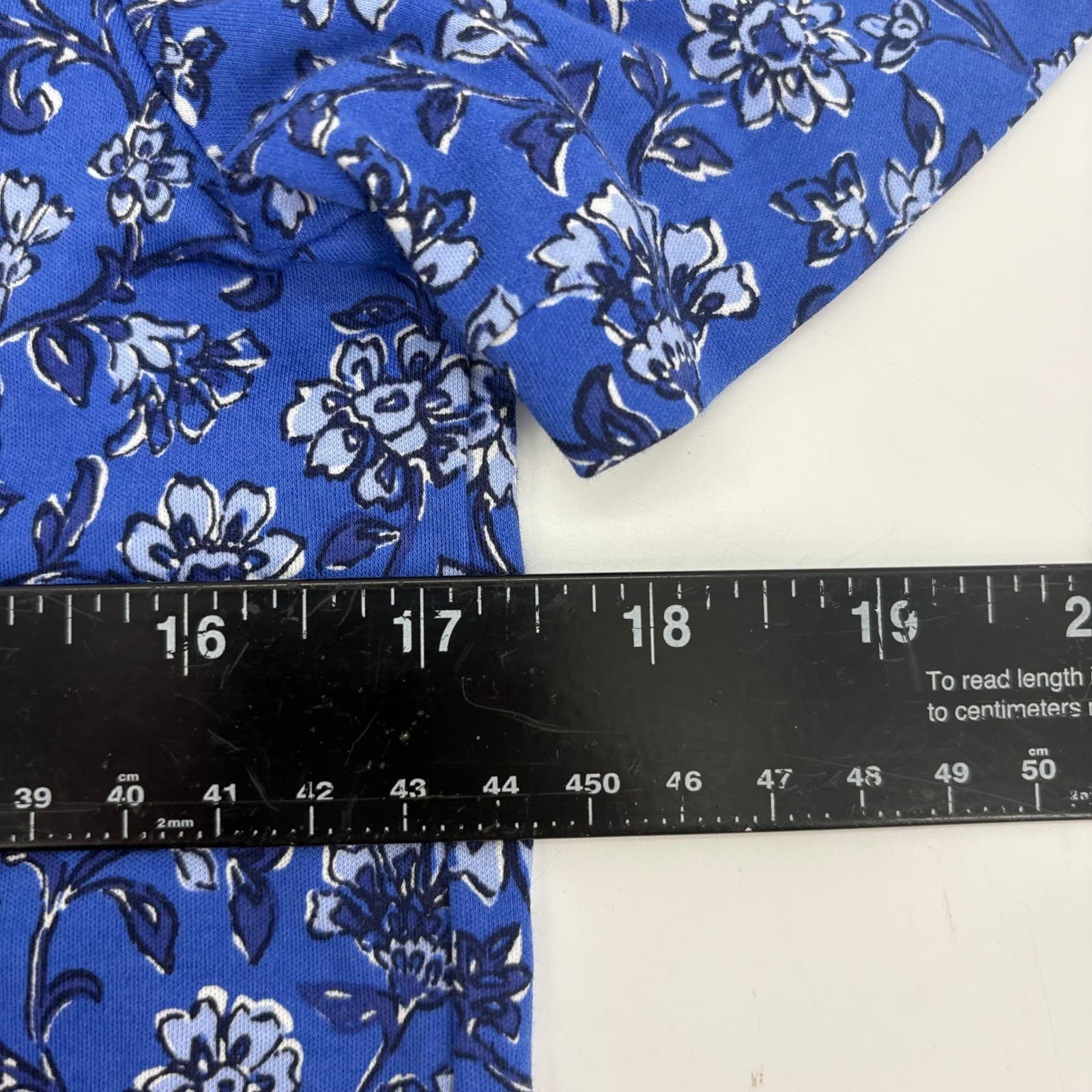 Polo Ralph Lauren Blue Floral Custom Slim Fit Short Sleeve Button Down Shirt S - Thumbnail 7