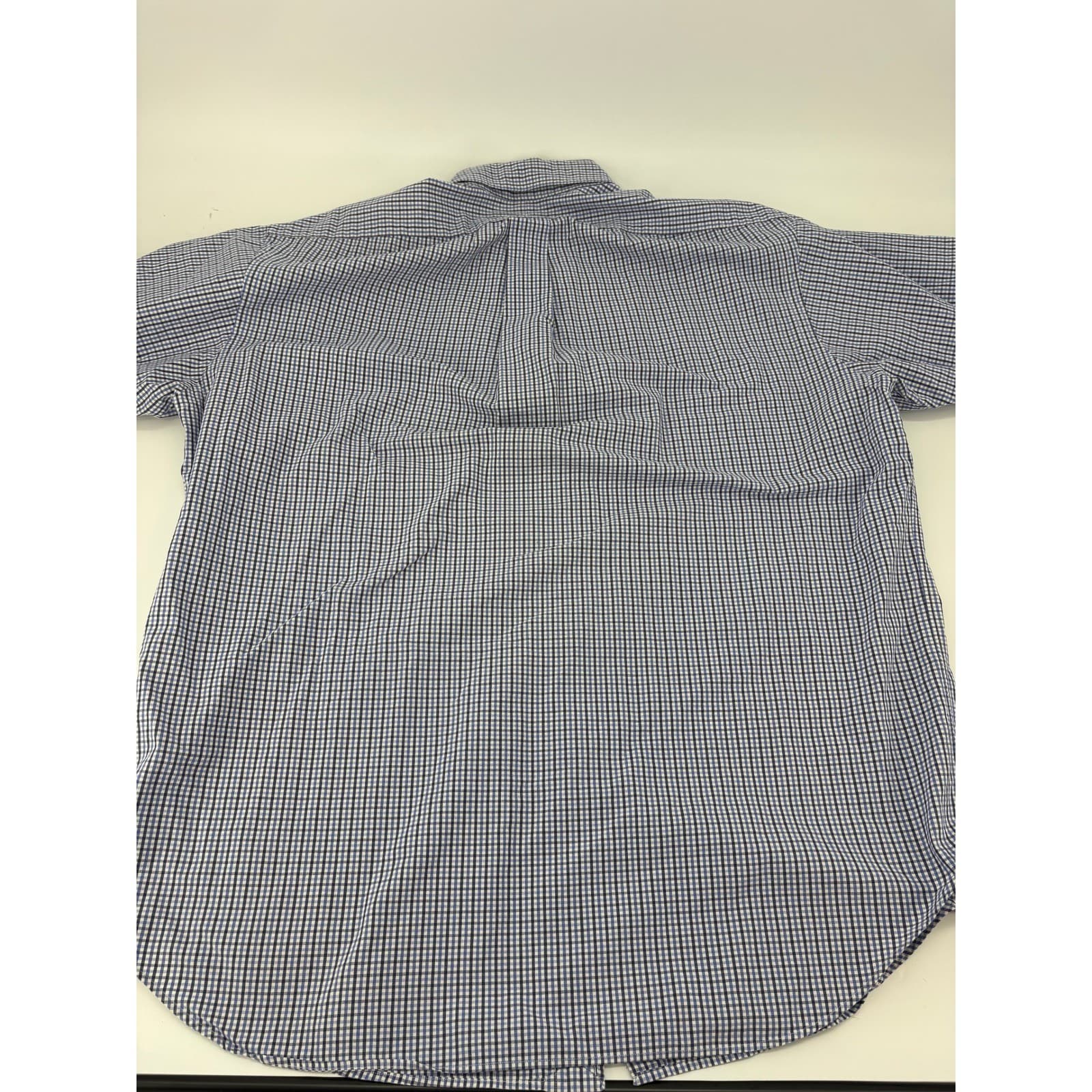 Ralph Lauren Blake Button Down Mens L Shirt Blue White Gingham Plaid Cotton - Thumbnail 8