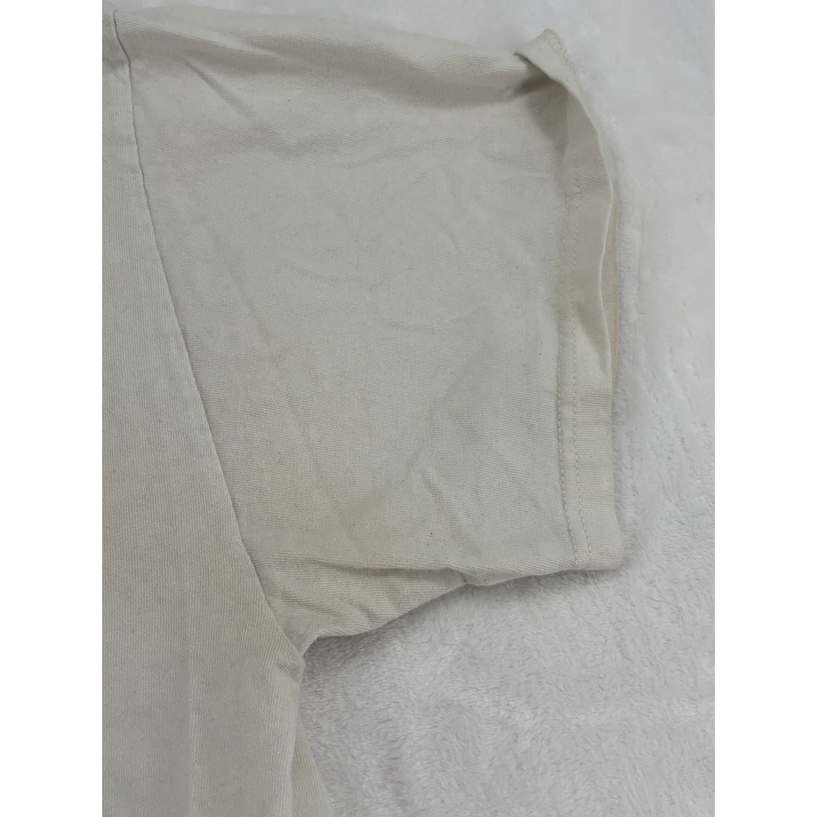 Hanes Beefy-T Shirt Mens XL Tee Cream 2006 VTR National Triumph GT6 Car Graphic - Thumbnail 4