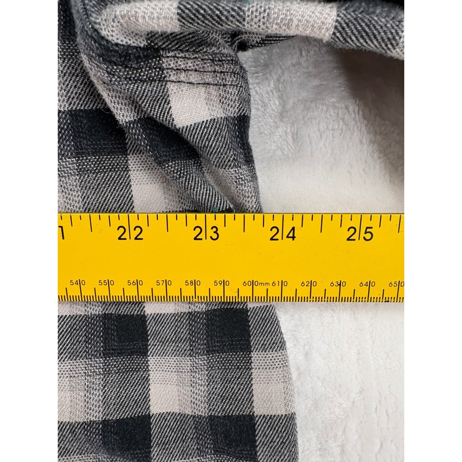 Carhartt Shirt Mens XL Button Up Black White Buffalo Plaid Relaxed Fit Flannel - Thumbnail 6