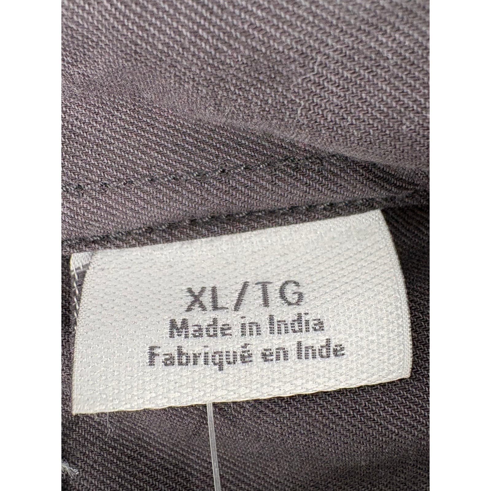 Timberland Earthkeepers Shirt Mens XL Button Down Dark Gray Organic Cotton NWT - Thumbnail 3