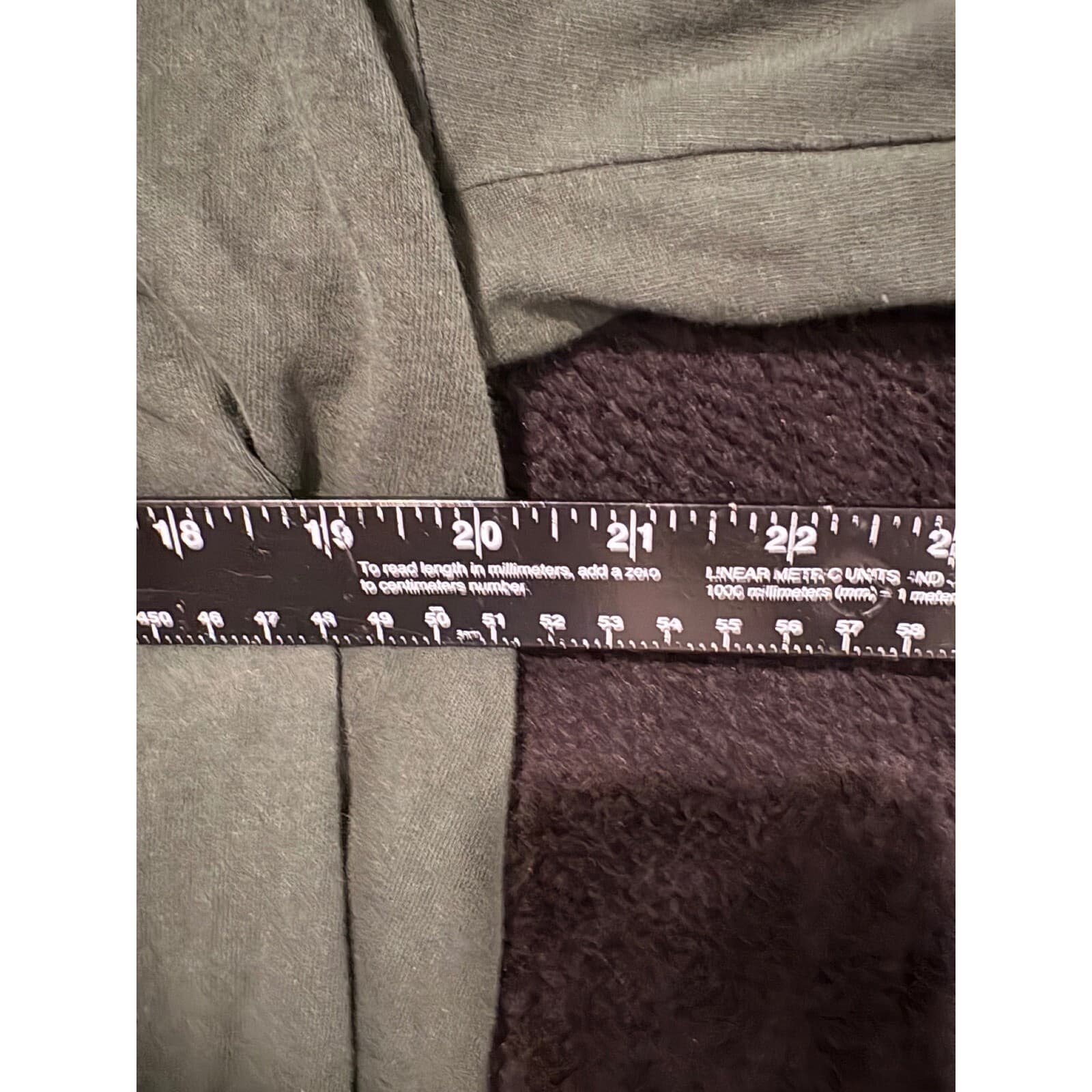 Southern T-Shirt Mens L XL Olive Green Long Sleeve Serves the South Graphic - Thumbnail 3