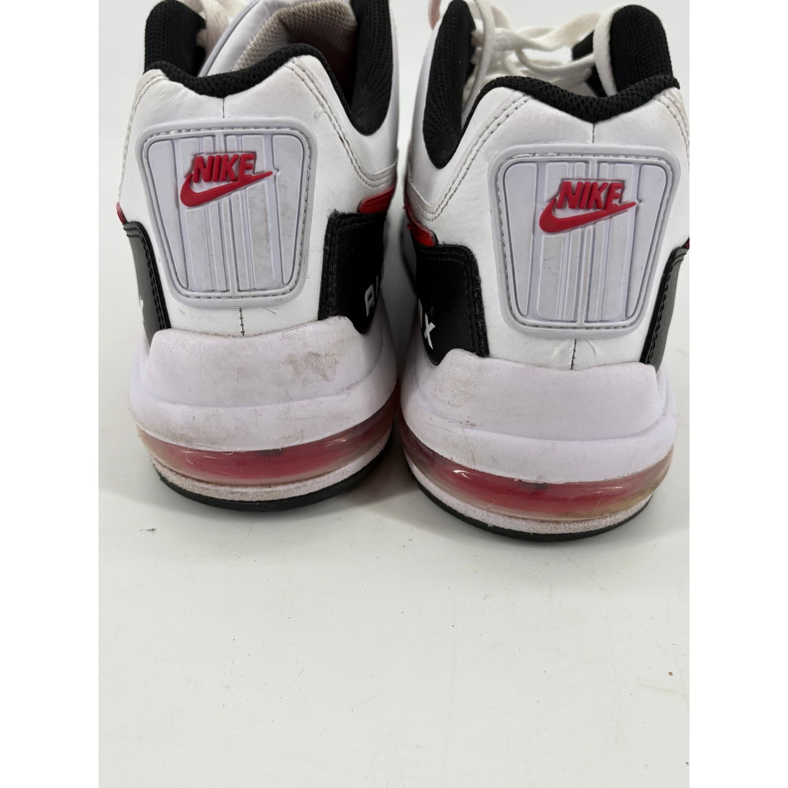 Nike Air Max LTD 3 Mens Size 12 Sneakers White University Red BV1171-100 - Thumbnail 6